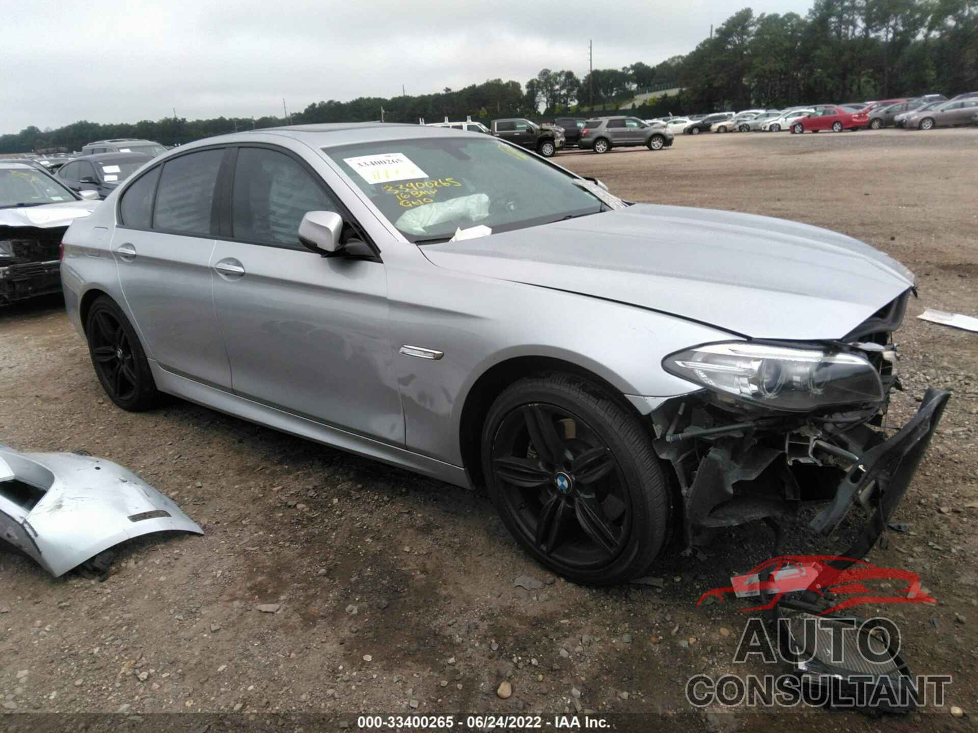 BMW 5 SERIES 2016 - WBA5B3C52GG255062