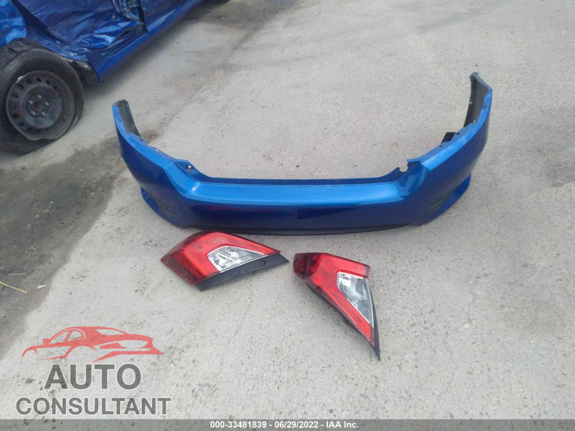 HONDA CIVIC SEDAN 2017 - 19XFC2F58HE056643