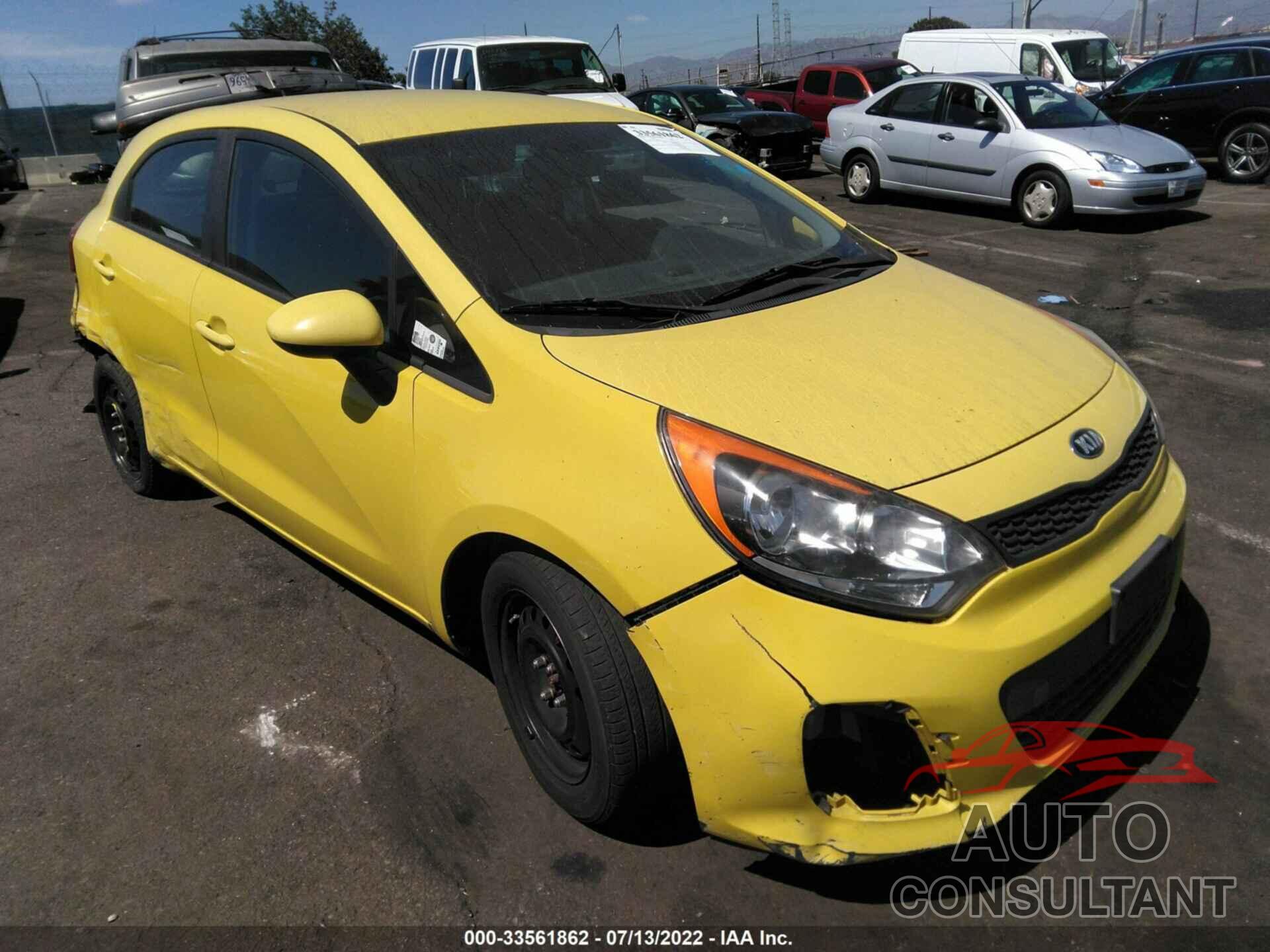 KIA RIO 2016 - KNADM5A37G6687929