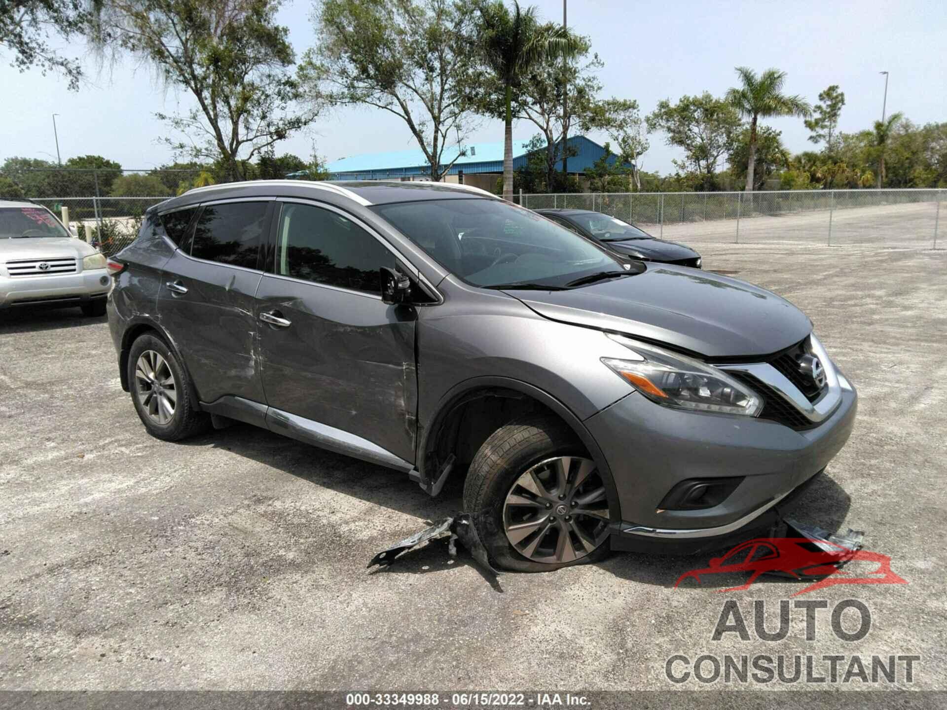 NISSAN MURANO 2018 - 5N1AZ2MG5JN182355