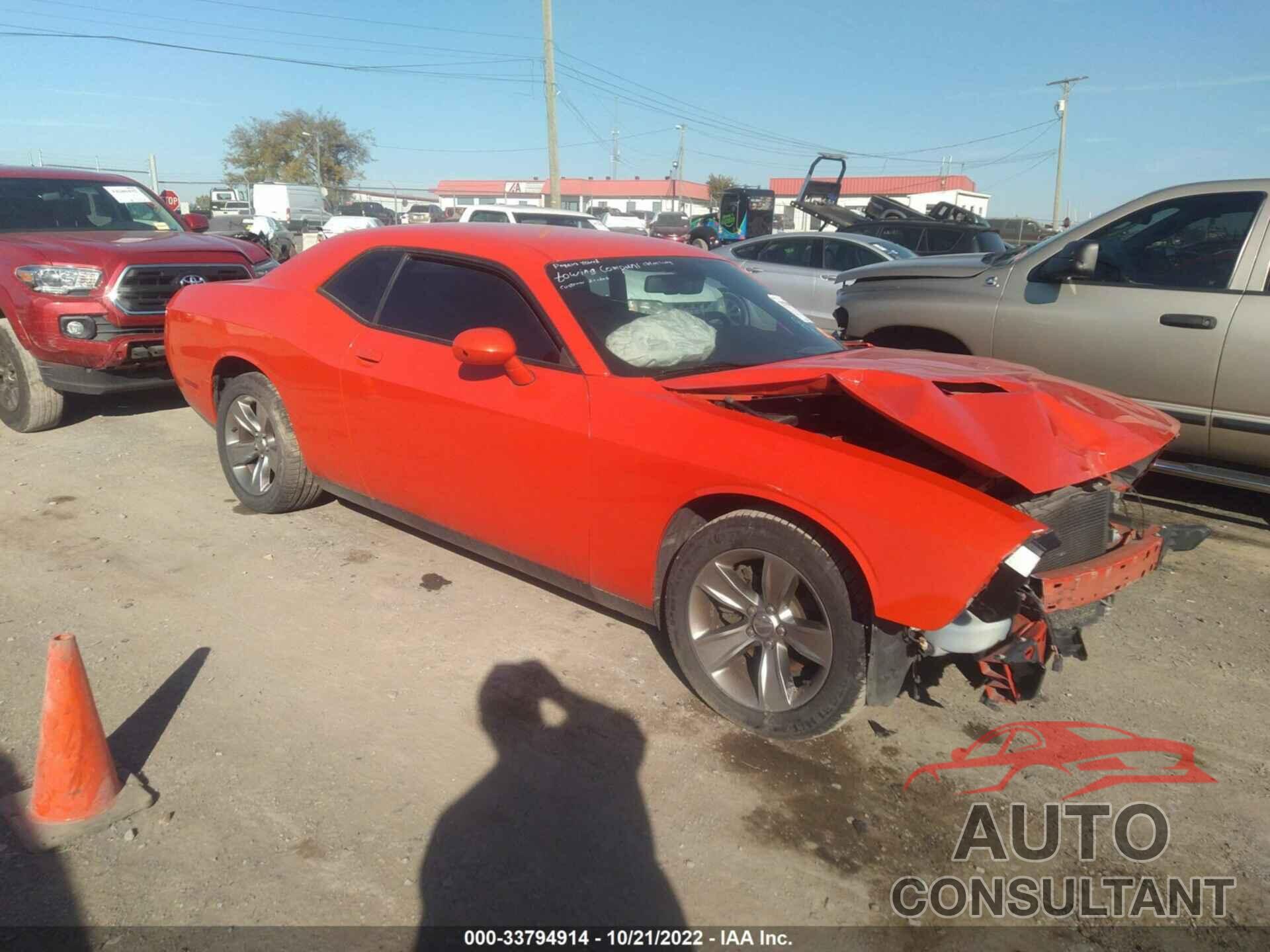 DODGE CHALLENGER 2017 - 2C3CDZAG1HH568349