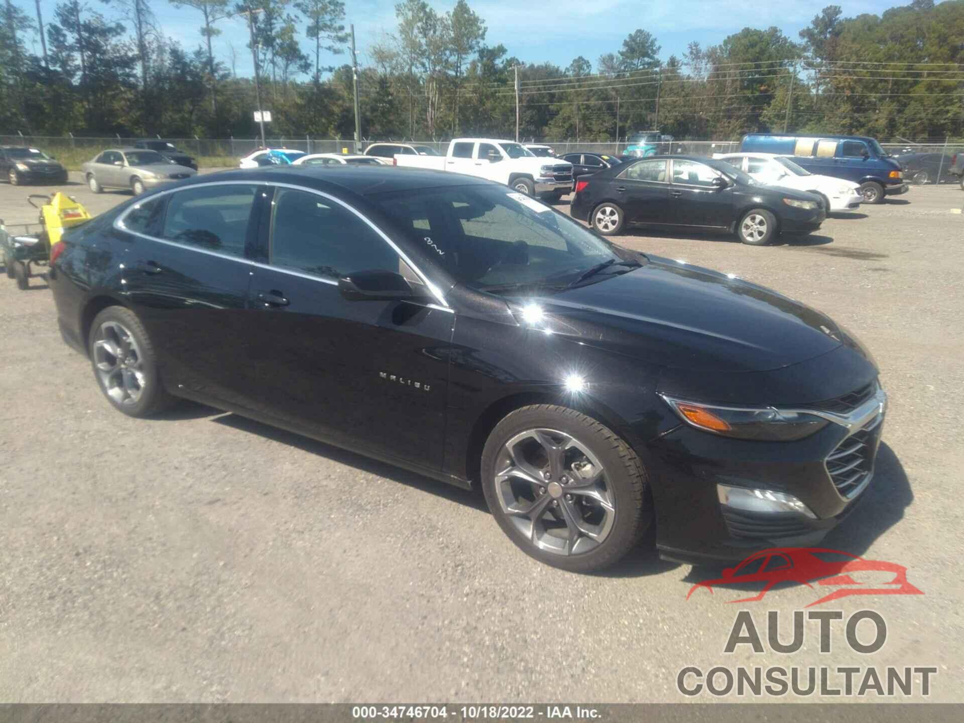 CHEVROLET MALIBU 2020 - 1G1ZD5ST9LF103234