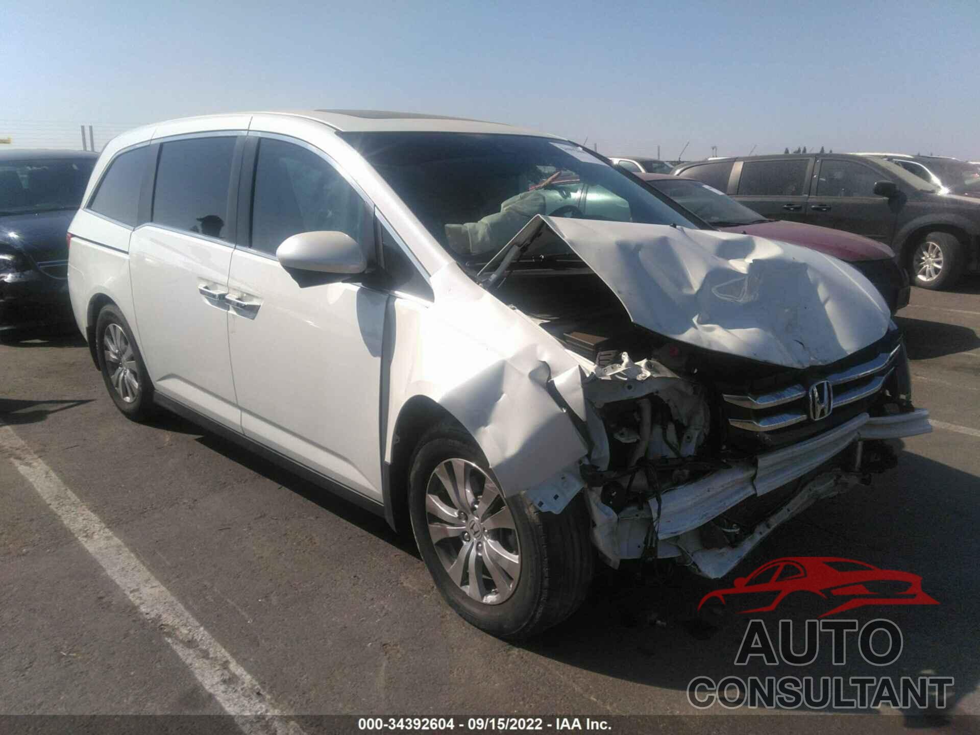 HONDA ODYSSEY 2016 - 5FNRL5H69GB140452