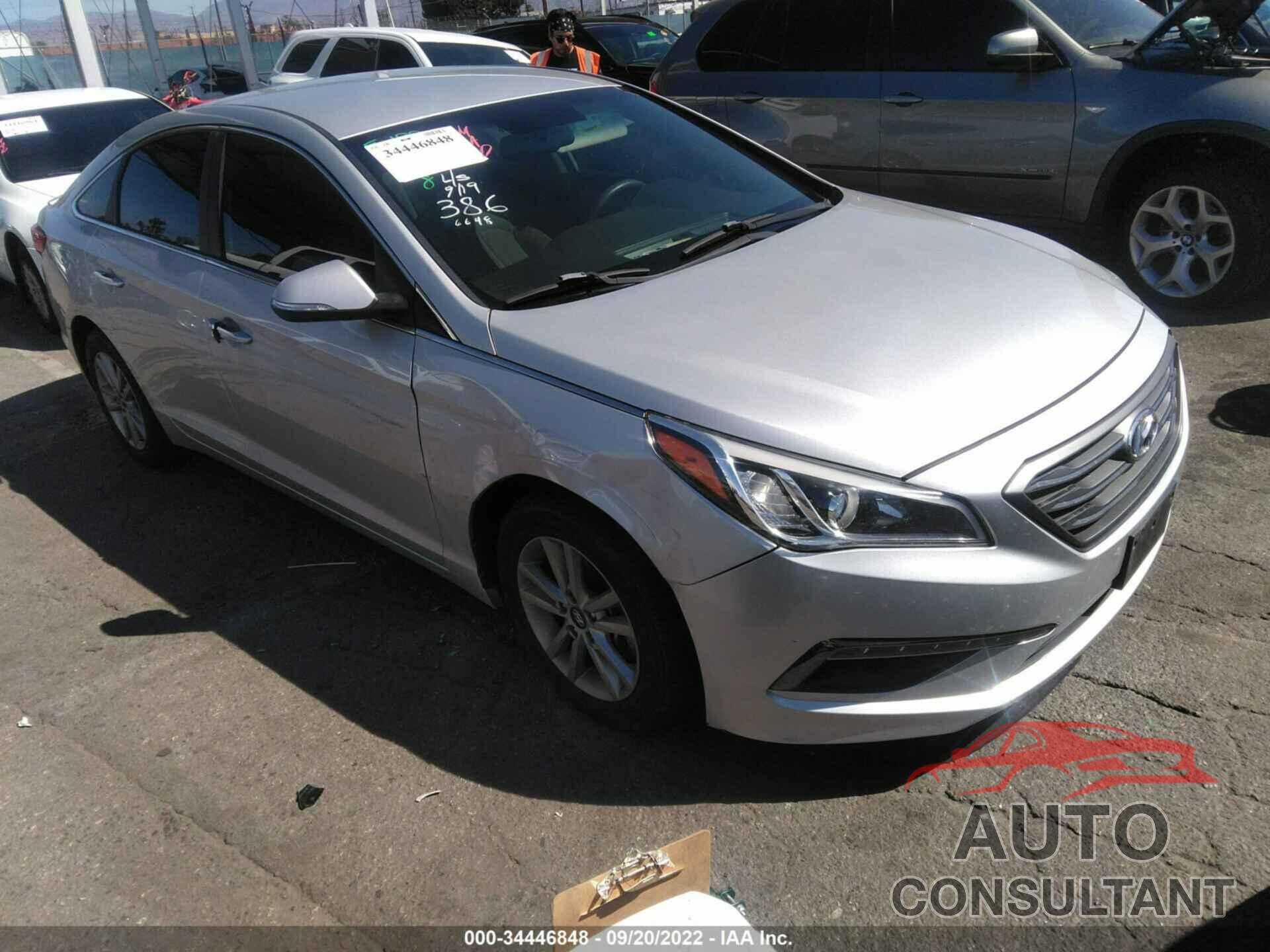 HYUNDAI SONATA 2016 - 5NPE24AA4GH336648