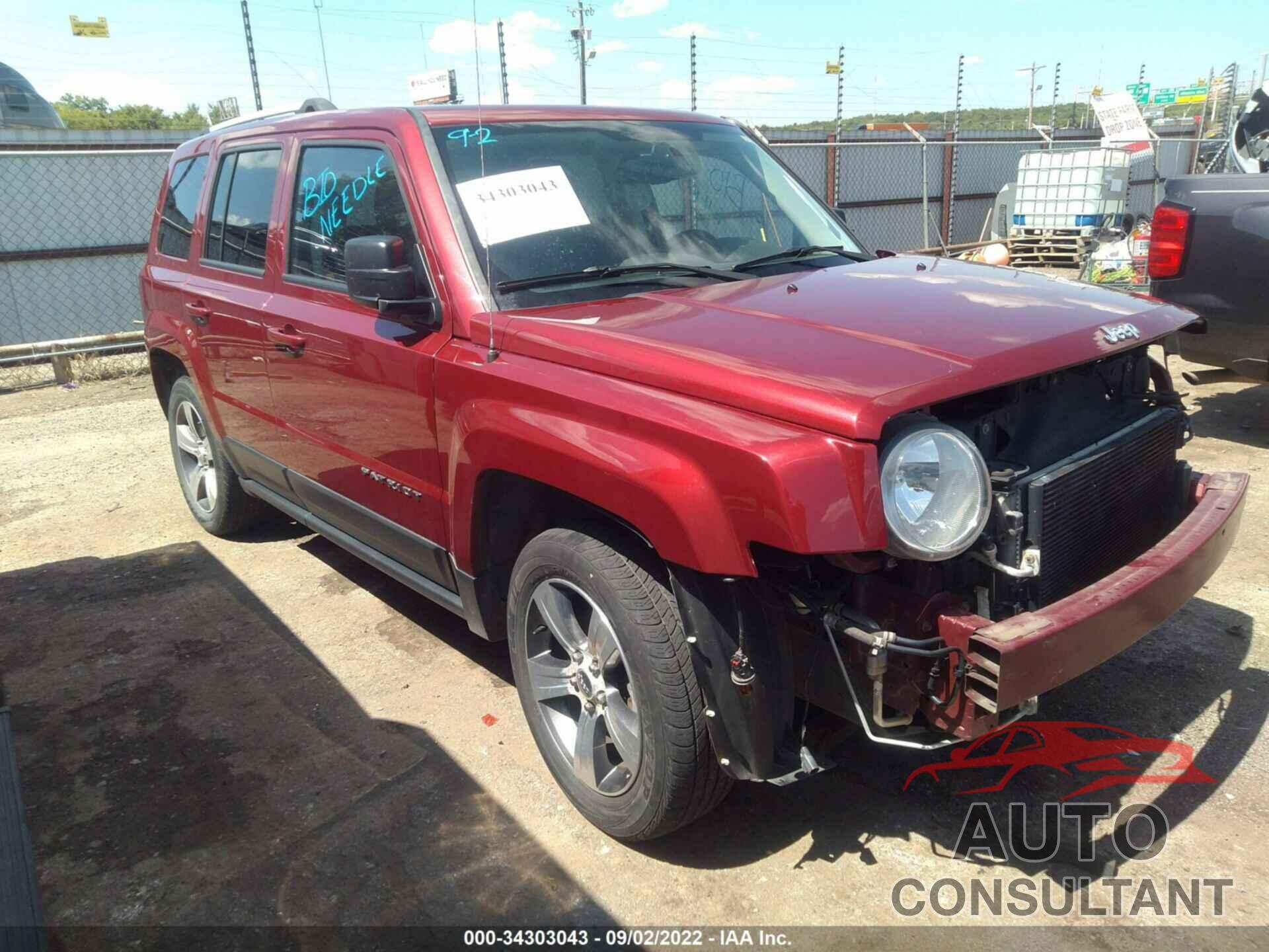 JEEP PATRIOT 2017 - 1C4NJPFA9HD188064