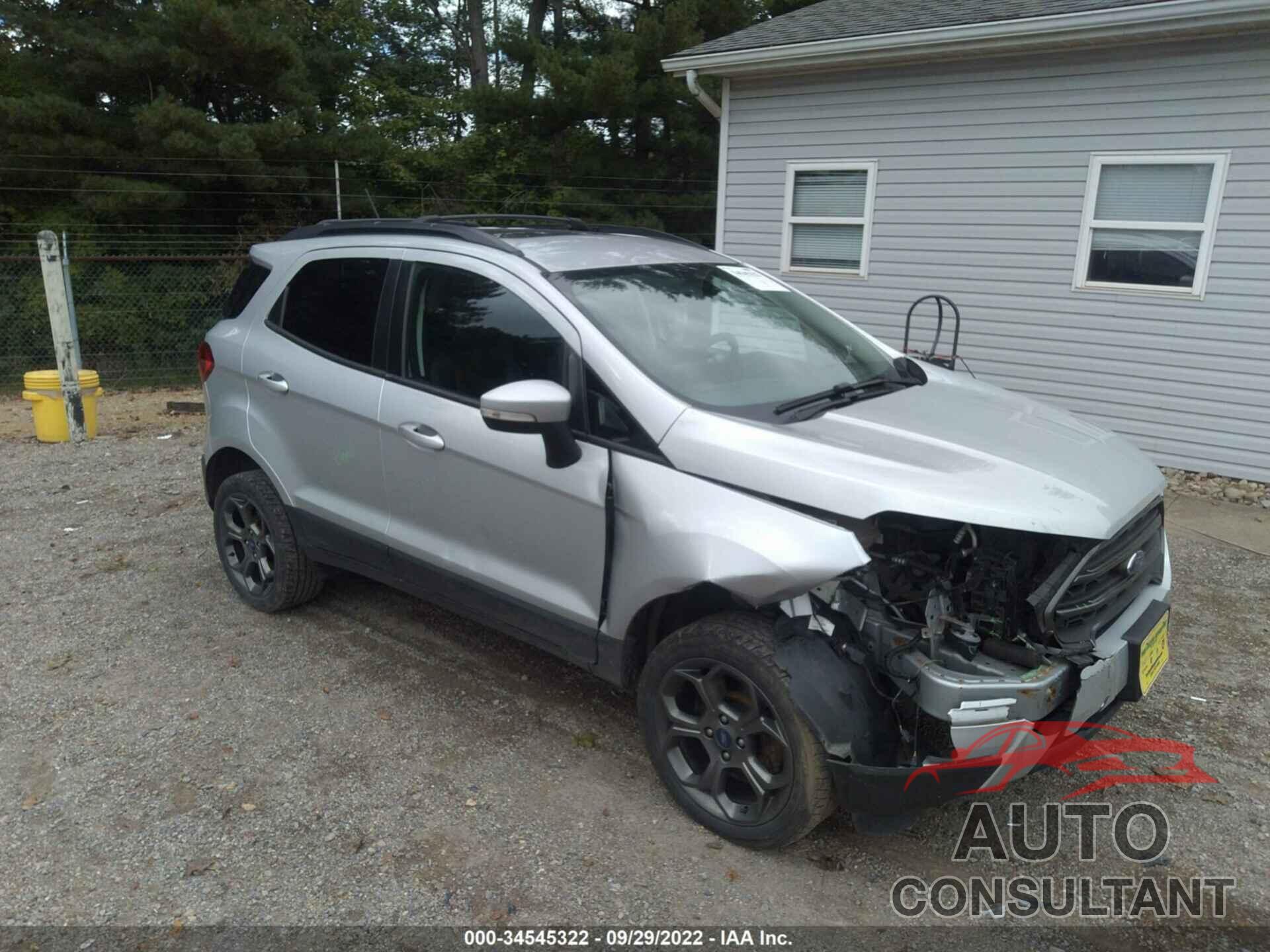 FORD ECOSPORT 2018 - MAJ6P1CL7JC226401