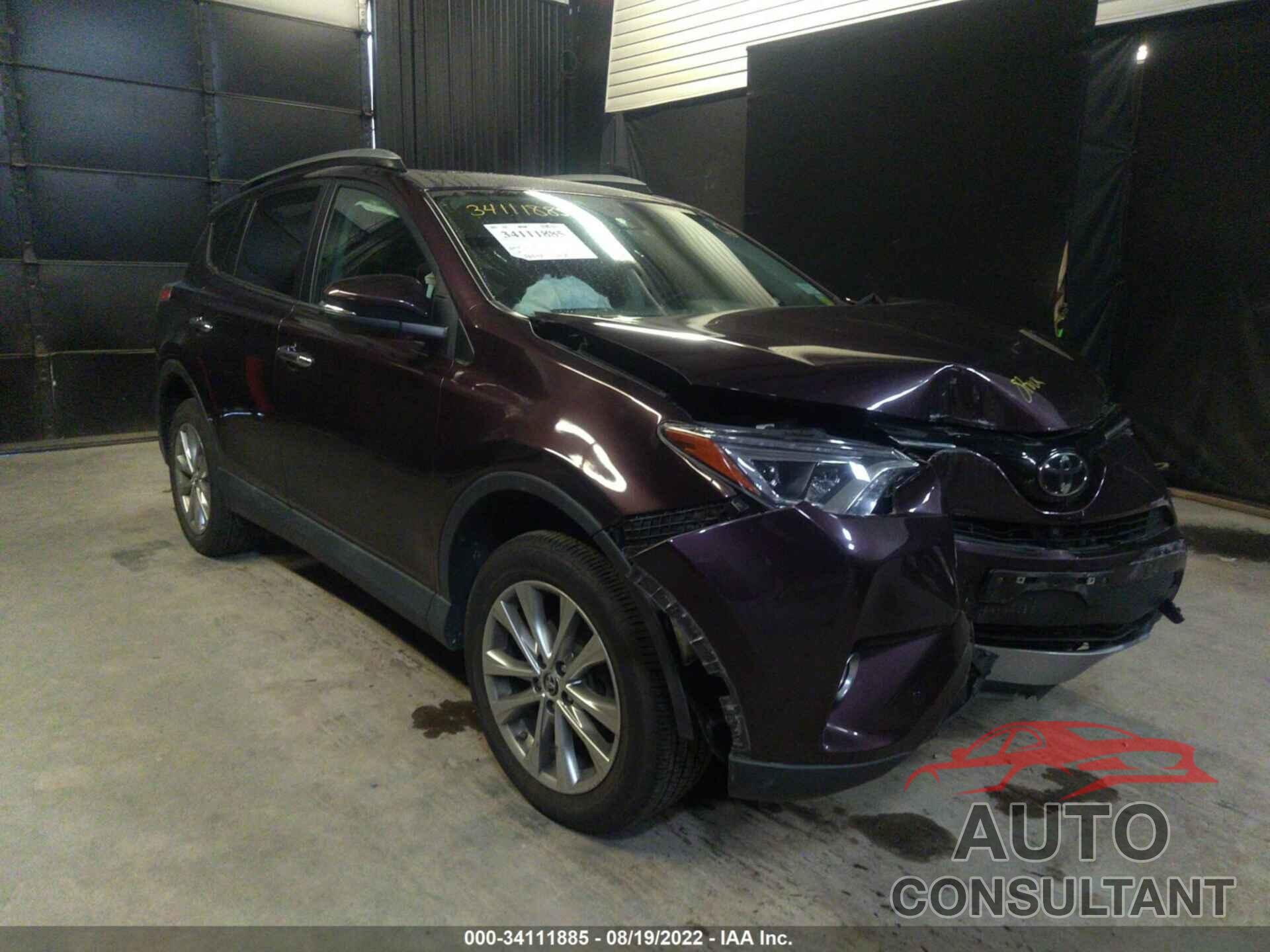 TOYOTA RAV4 2017 - 2T3DFREV3HW592574