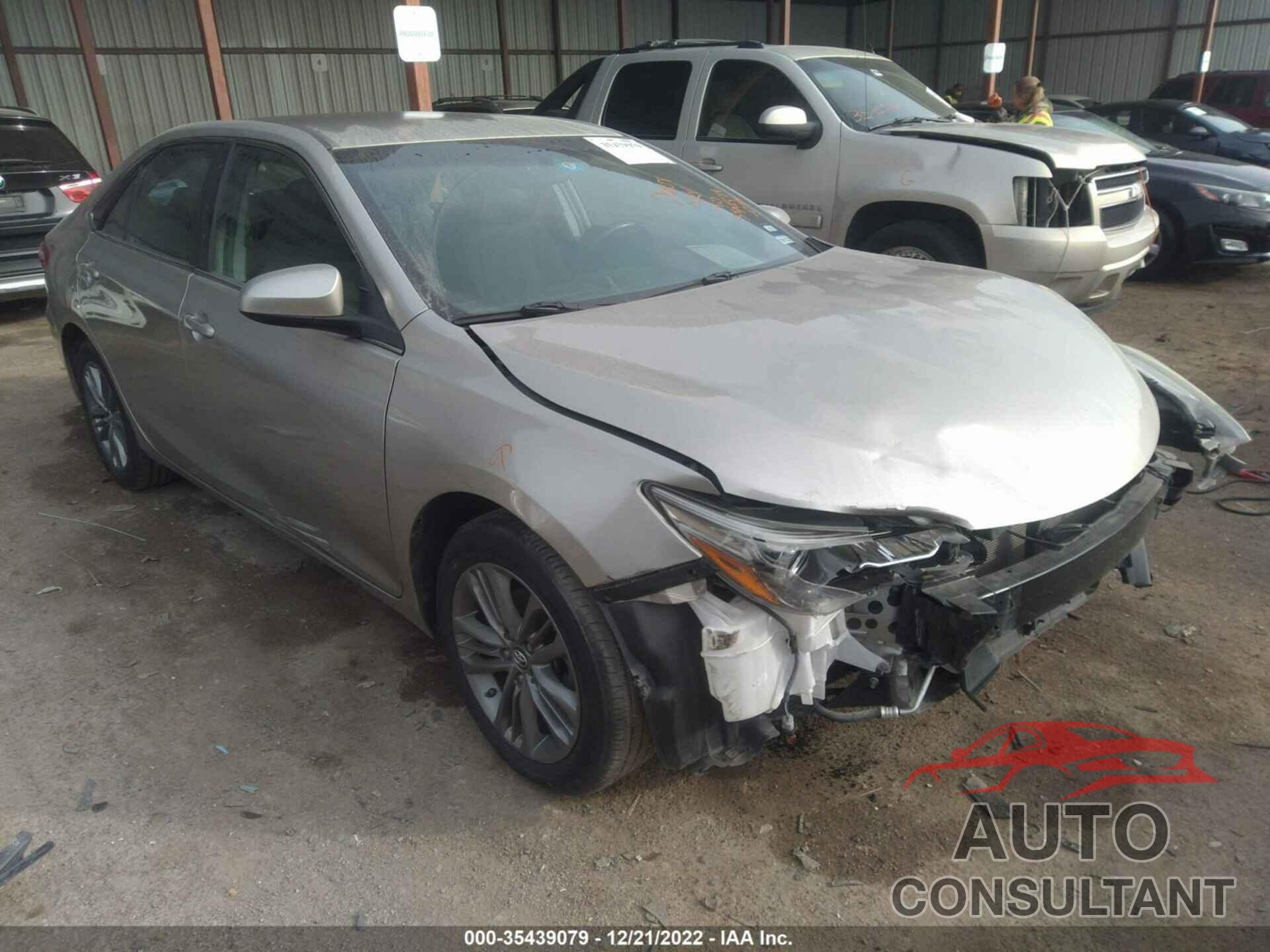 TOYOTA CAMRY 2016 - 4T1BF1FK1GU587801