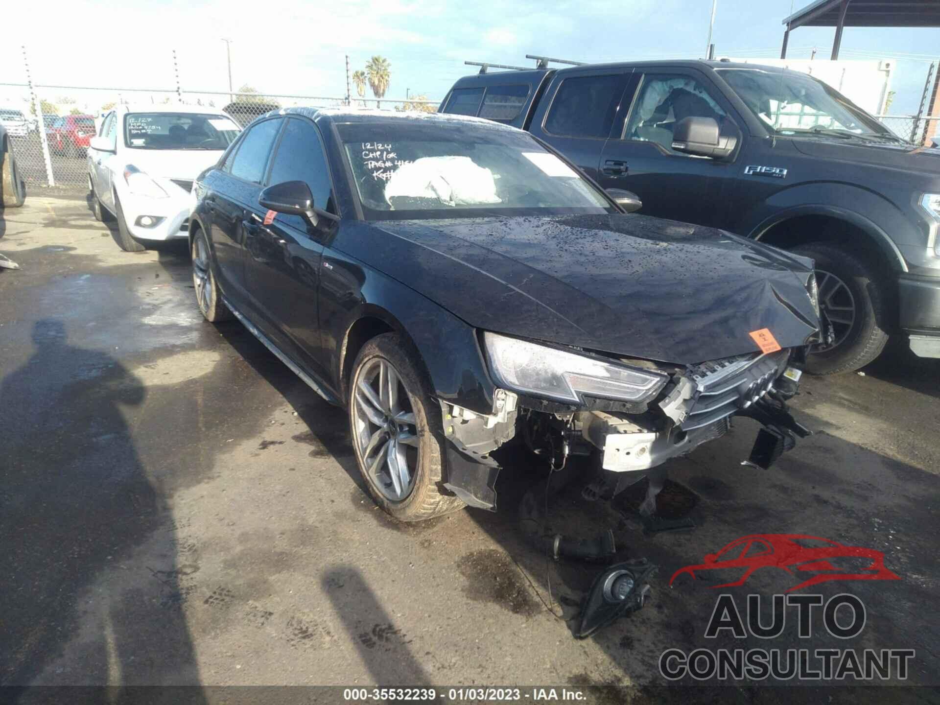 AUDI A4 2017 - WAUKMAF42HN043120