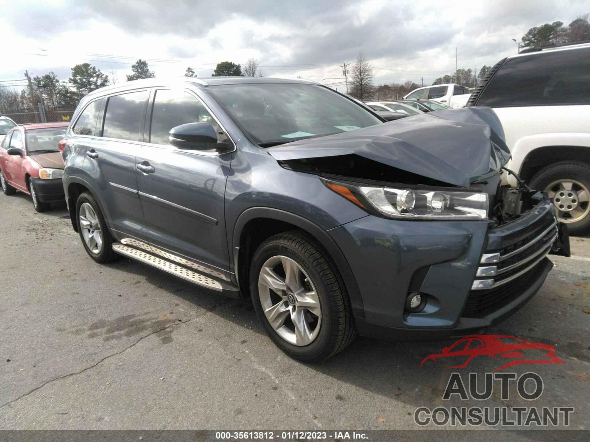TOYOTA HIGHLANDER 2019 - 5TDDZRFH2KS970702