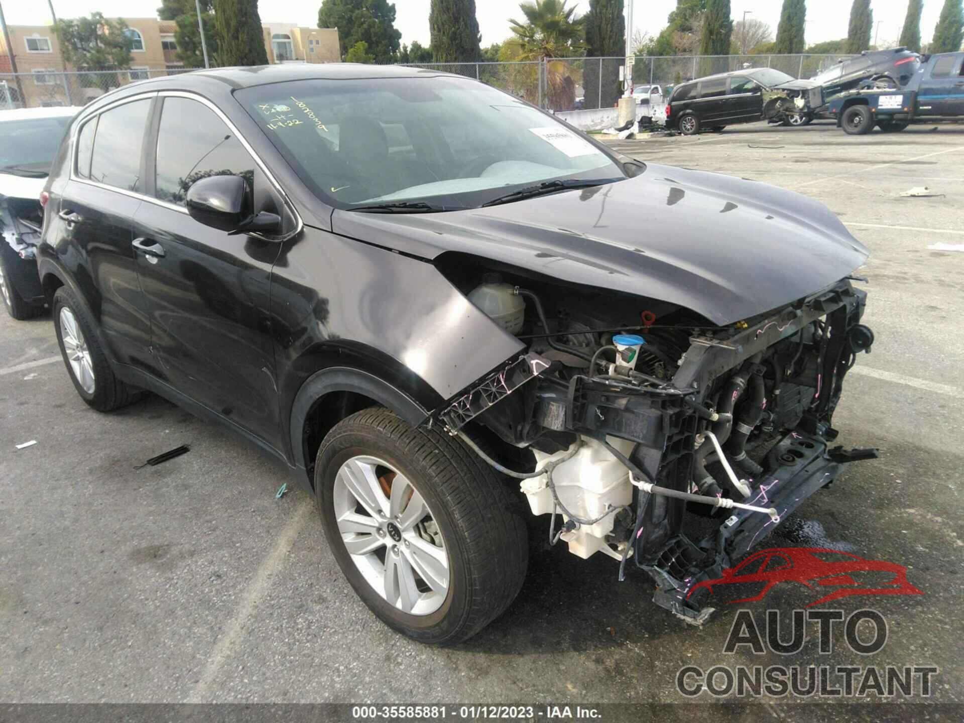 KIA SPORTAGE 2018 - KNDPM3AC9J7329009