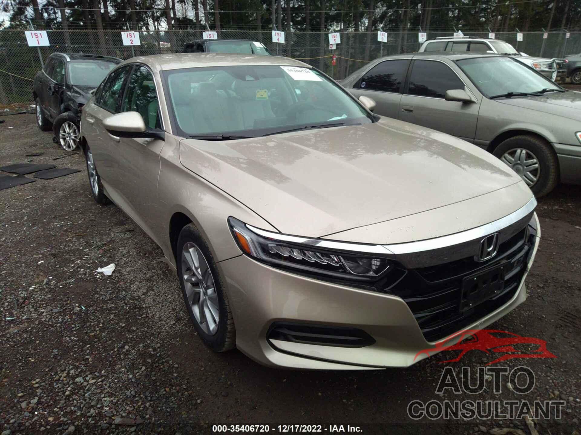 HONDA ACCORD SEDAN 2018 - 1HGCV1F19JA231500