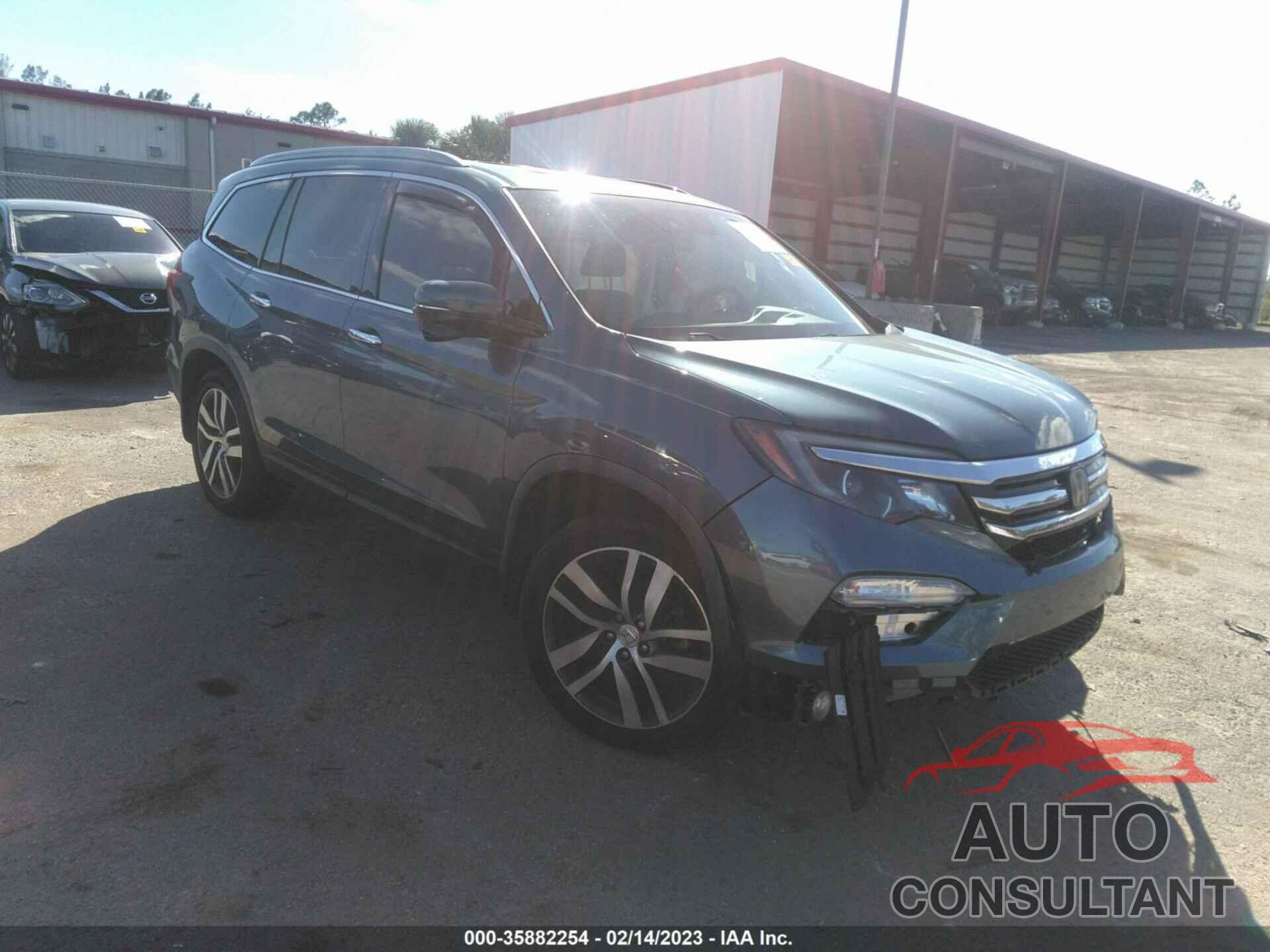 HONDA PILOT 2017 - 5FNYF5H95HB042372