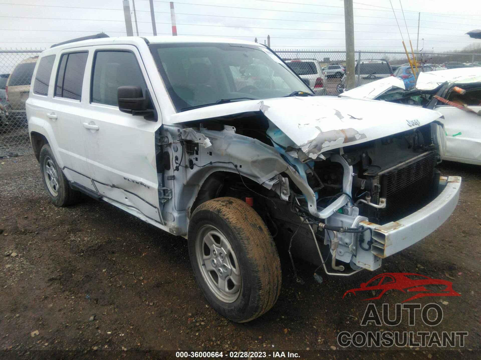 JEEP PATRIOT 2017 - 1C4NJRBB2HD105696