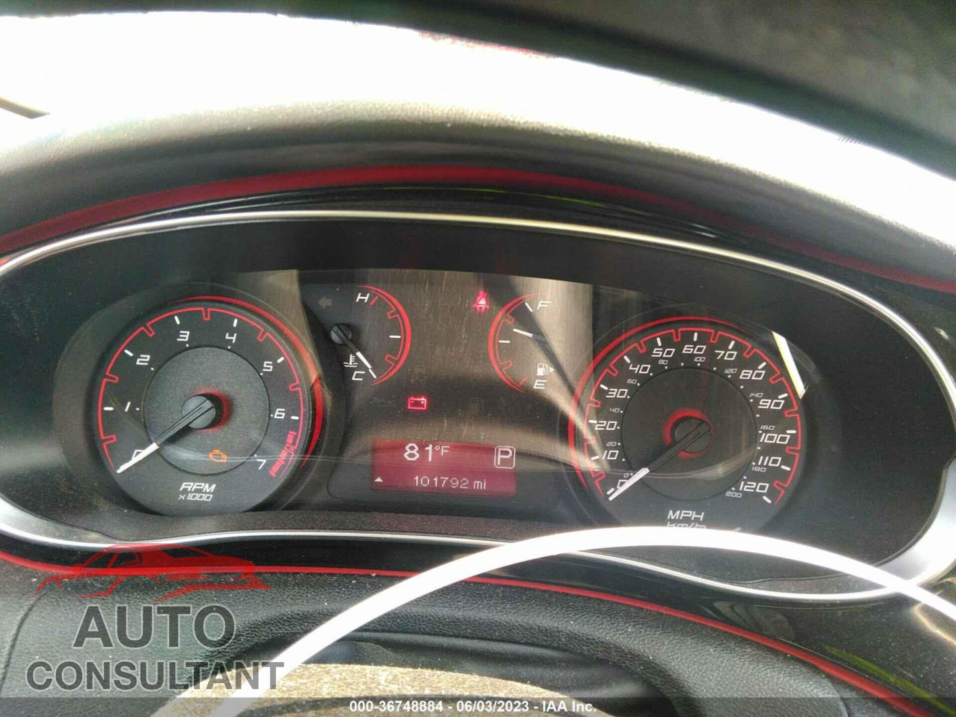 DODGE DART 2015 - 1C3CDFBBXFD159004