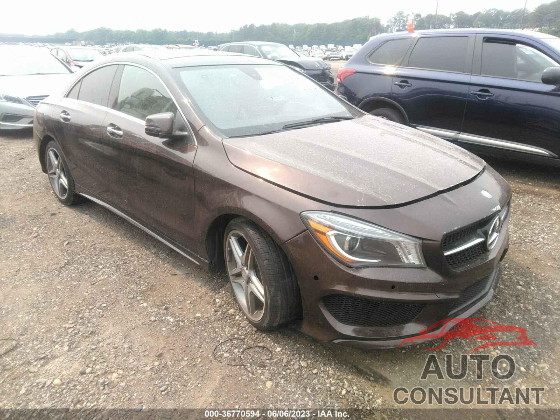 MERCEDES-BENZ CLA-CLASS 2015 - WDDSJ4EB0FN170884