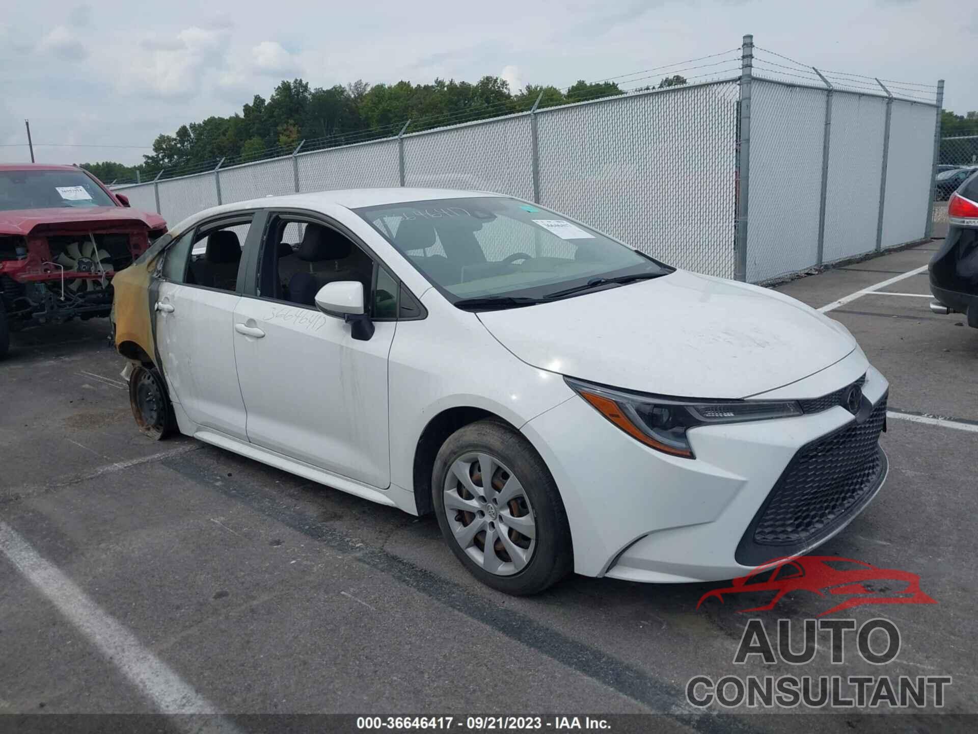 TOYOTA COROLLA 2020 - JTDEPRAE5LJ040511