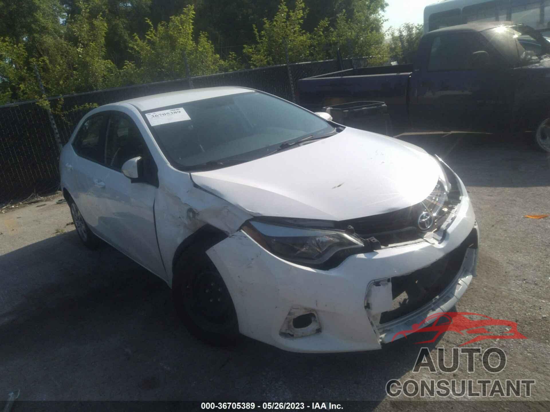 TOYOTA COROLLA 2016 - 5YFBURHE5GP418040