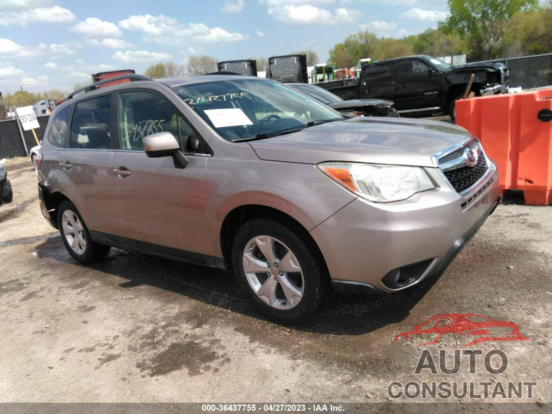SUBARU FORESTER 2015 - JF2SJAHC6FH475111