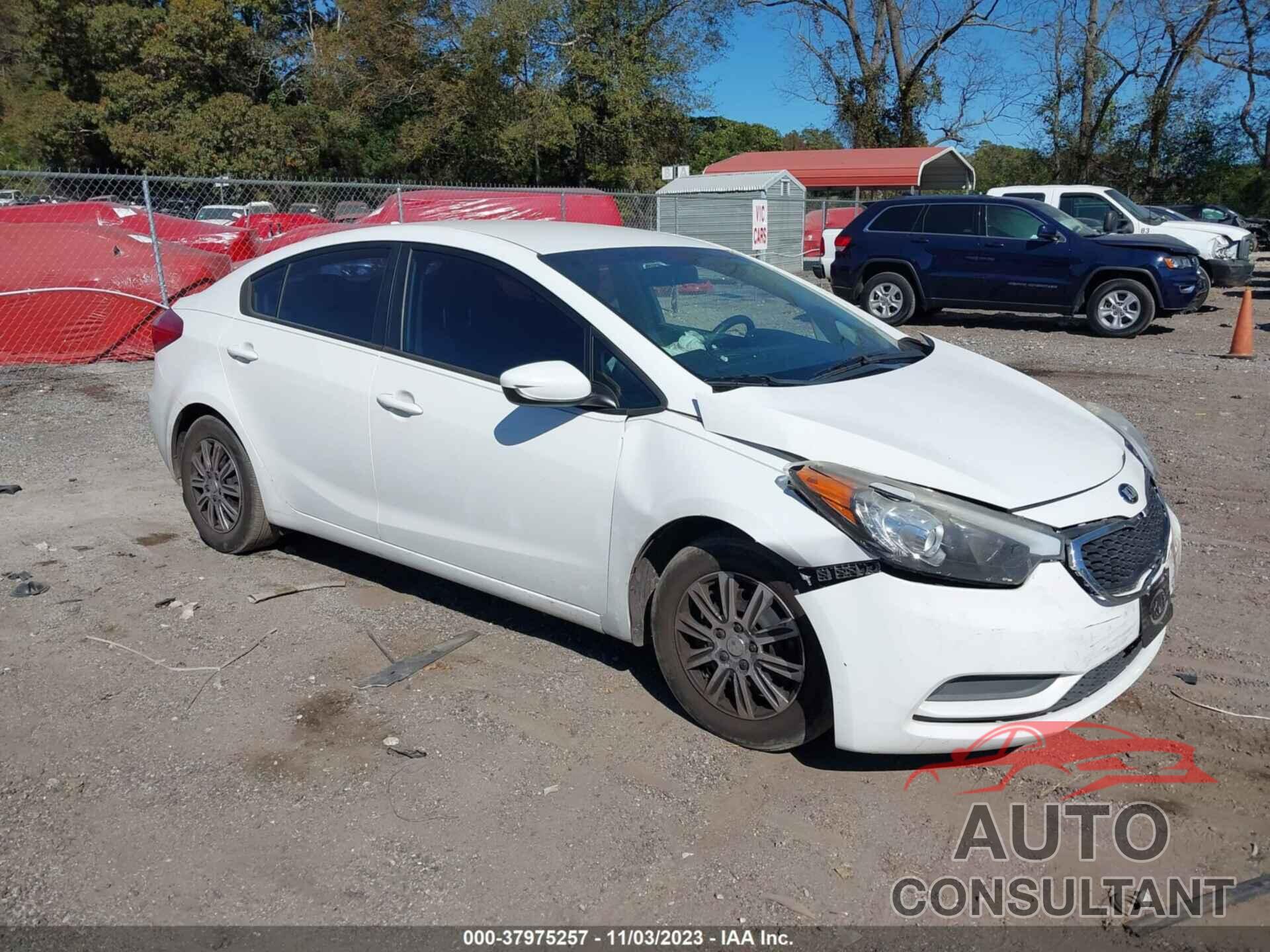 KIA FORTE 2016 - KNAFK4A64G5488698