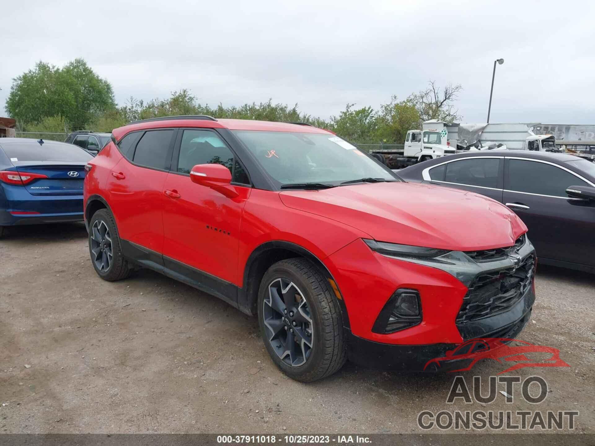 CHEVROLET BLAZER 2021 - 3GNKBERS0MS524467