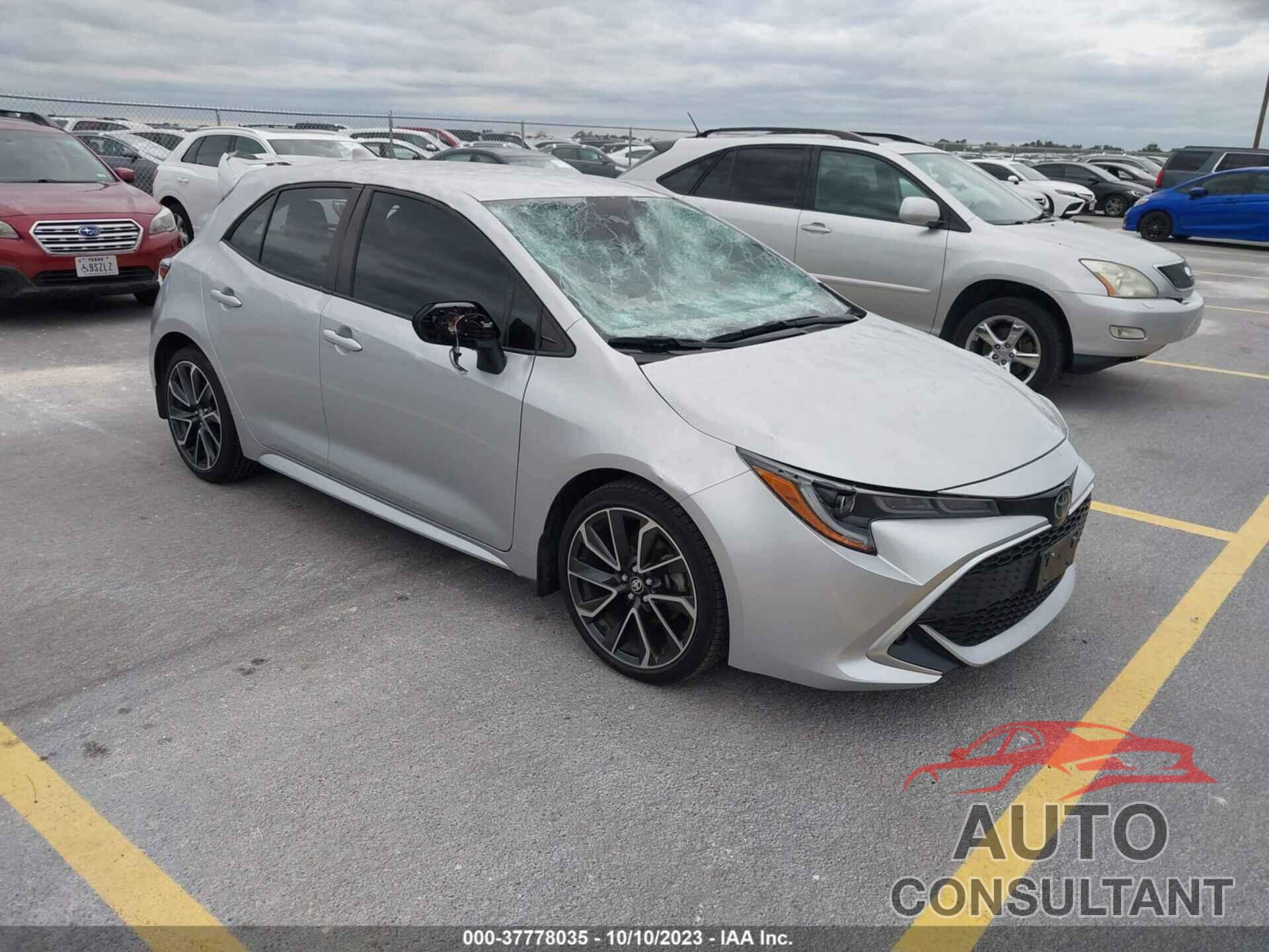 TOYOTA COROLLA 2019 - JTNK4RBE8K3053178