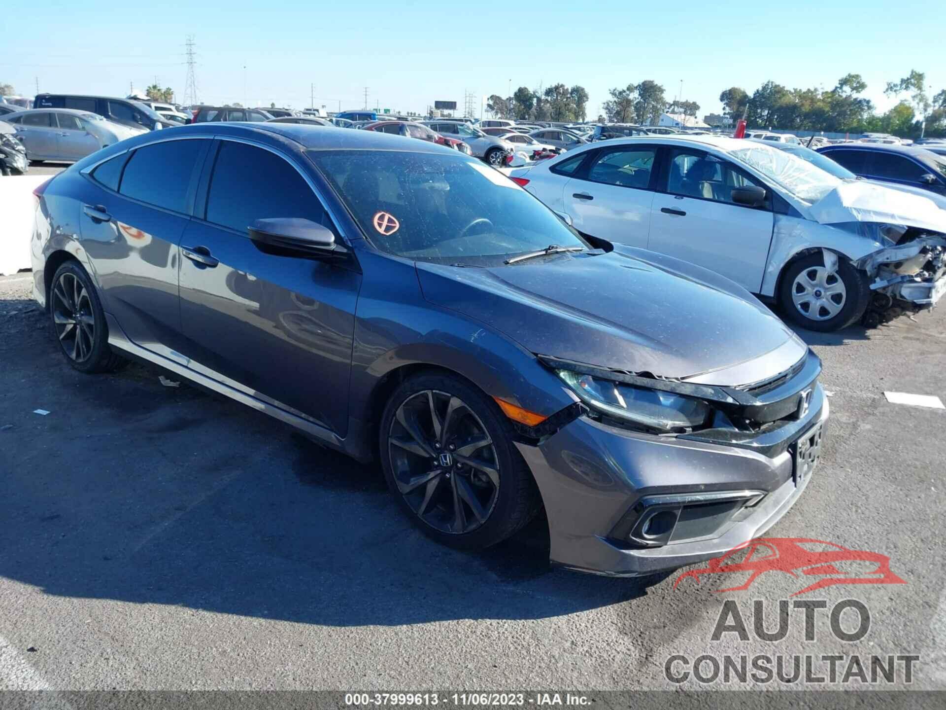 HONDA CIVIC SEDAN 2019 - 2HGFC2F81KH534666