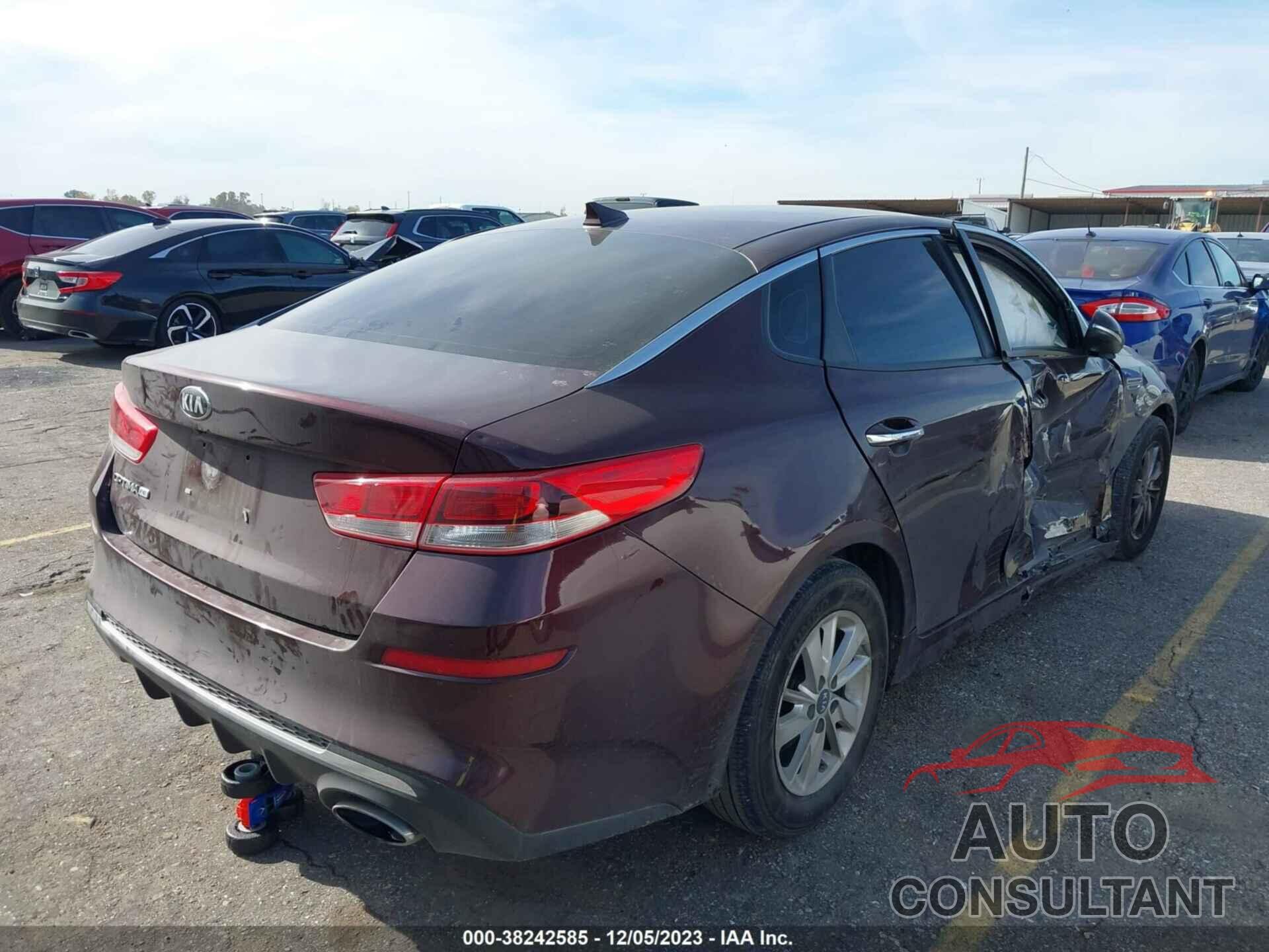 KIA OPTIMA 2019 - 5XXGT4L3XKG281275