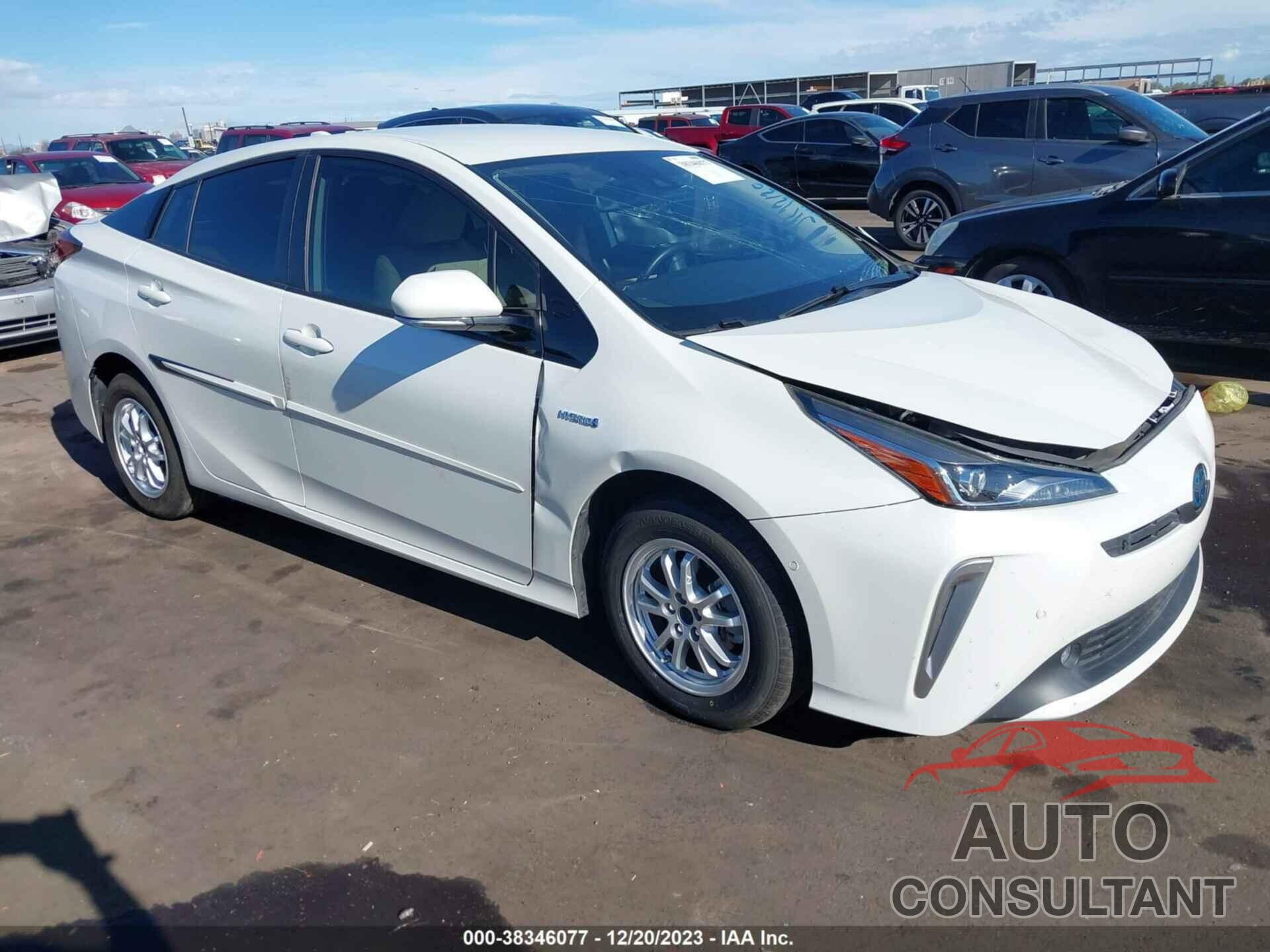 TOYOTA PRIUS 2020 - JTDL9RFU5L3017705