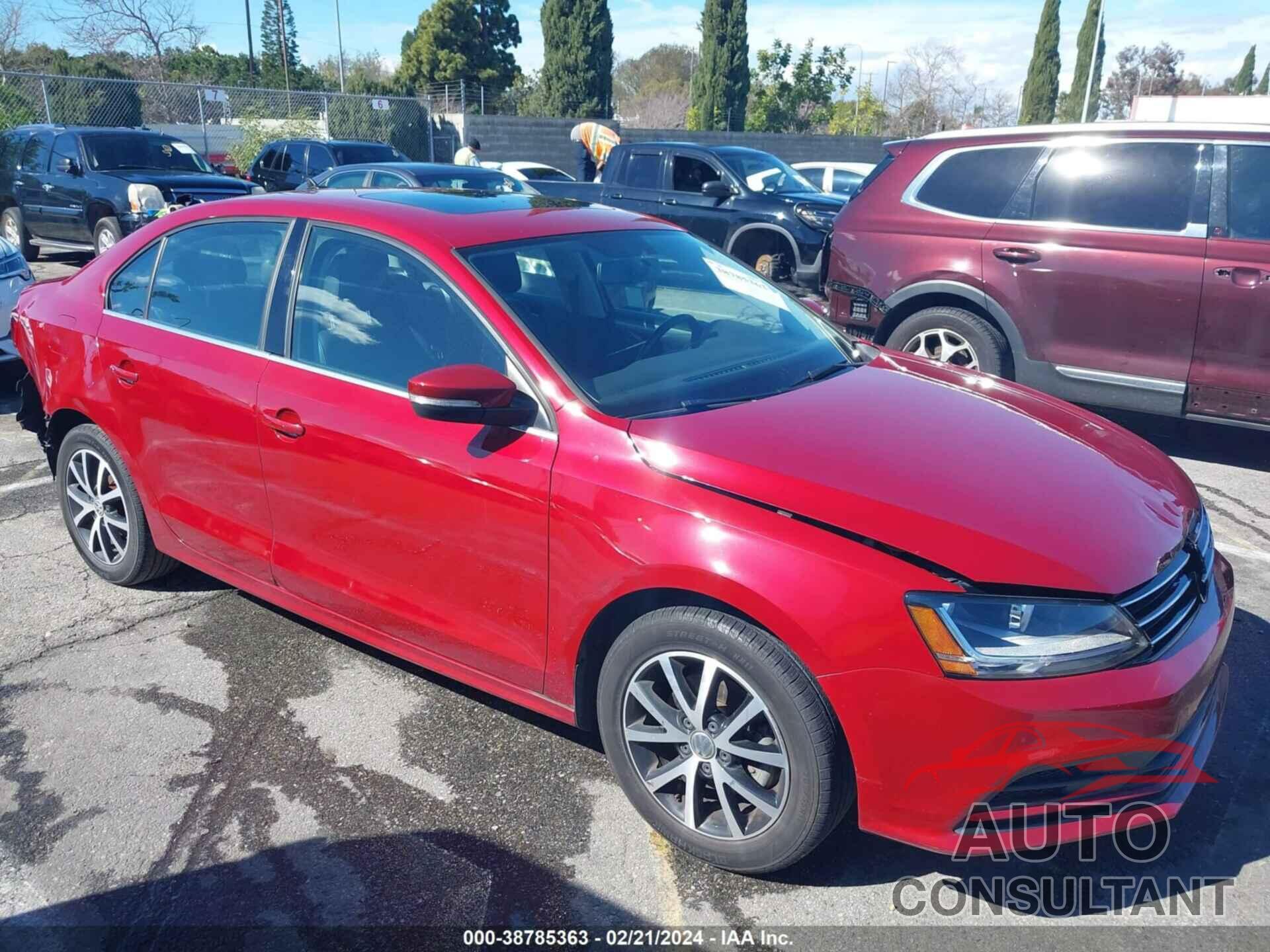 VOLKSWAGEN JETTA 2017 - 3VWDB7AJ2HM293109