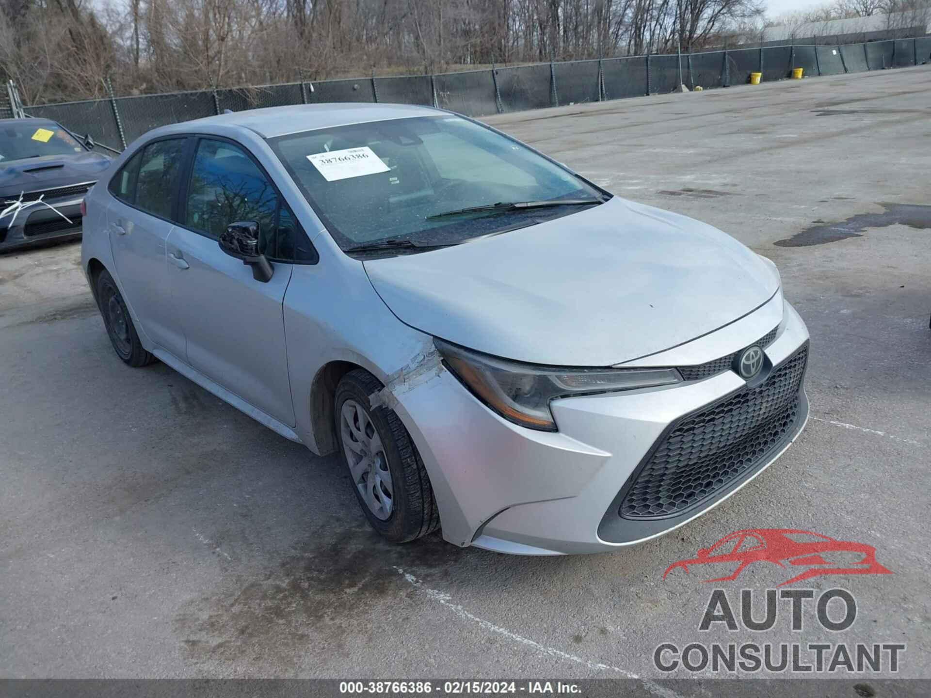 TOYOTA COROLLA 2021 - 5YFEPMAE4MP224631
