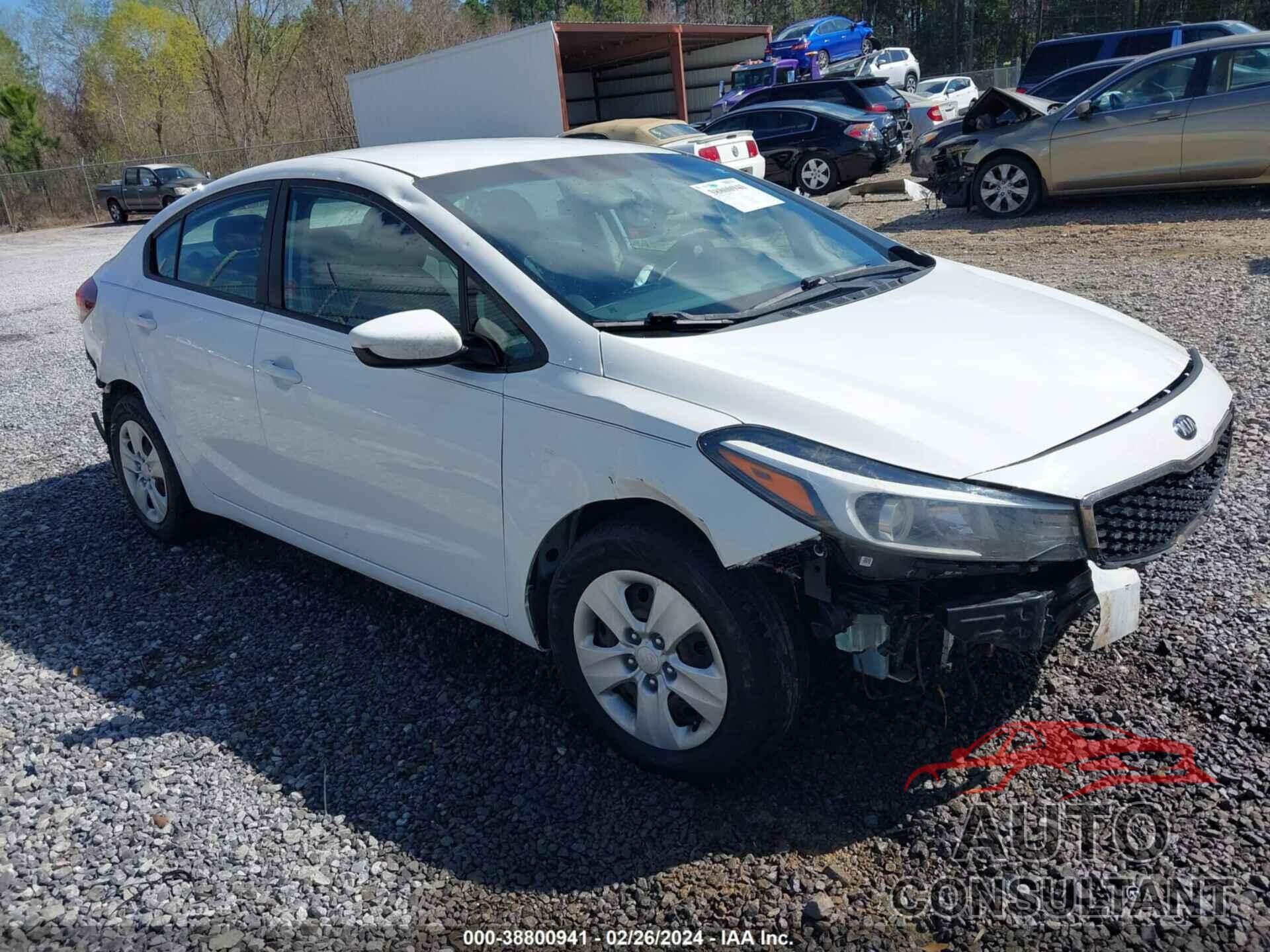 KIA FORTE 2017 - 3KPFK4A72HE066673