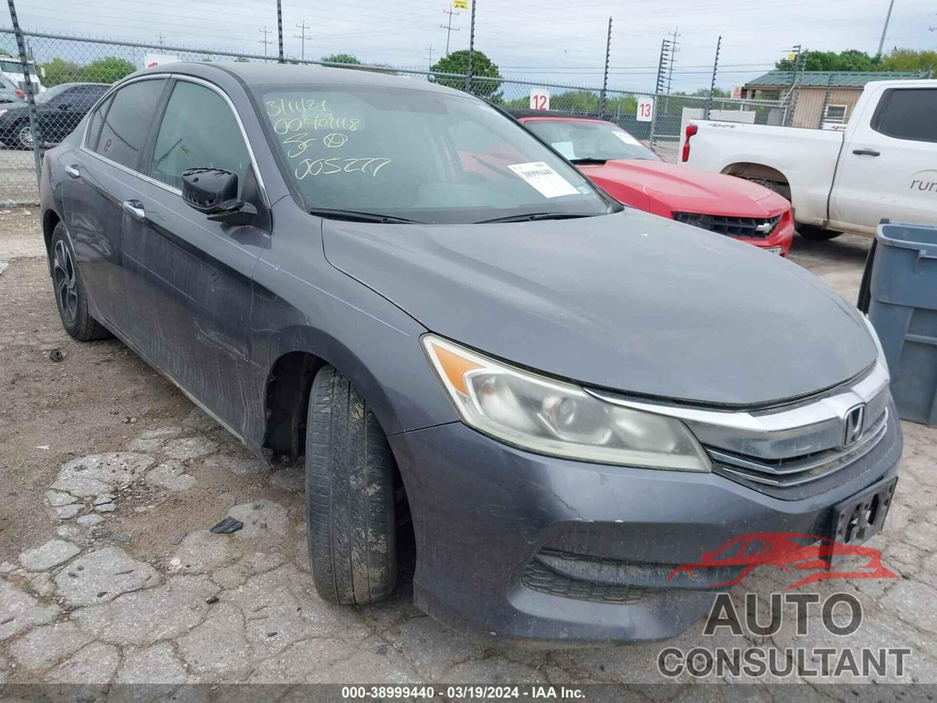HONDA ACCORD 2017 - 1HGCR2F31HA005277