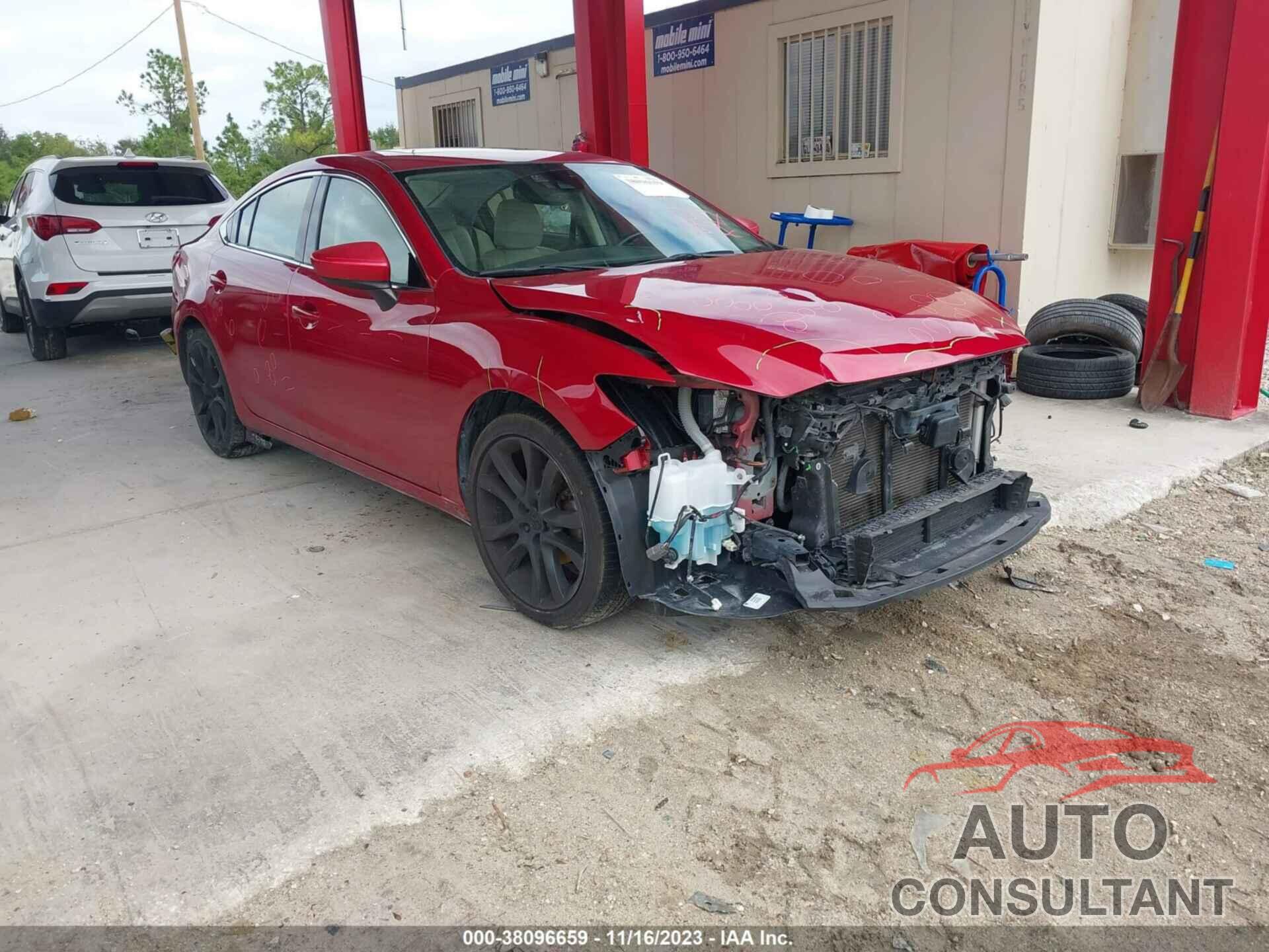 MAZDA MAZDA6 2015 - JM1GJ1W50F1192396