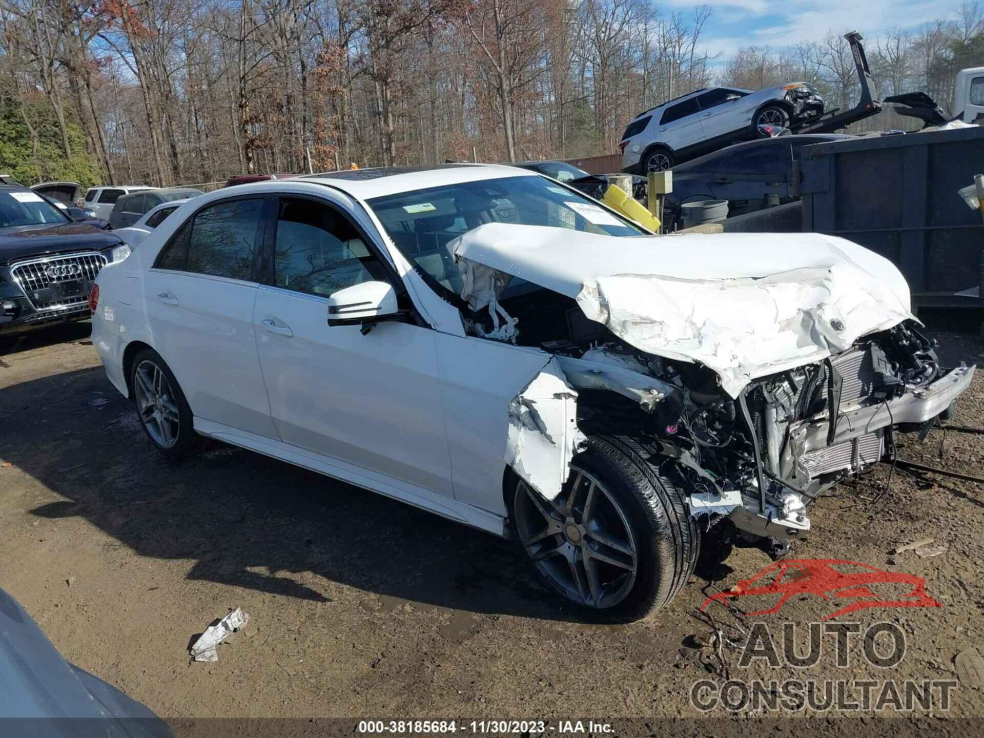 MERCEDES-BENZ E-CLASS 2016 - WDDHF8JB2GB198987