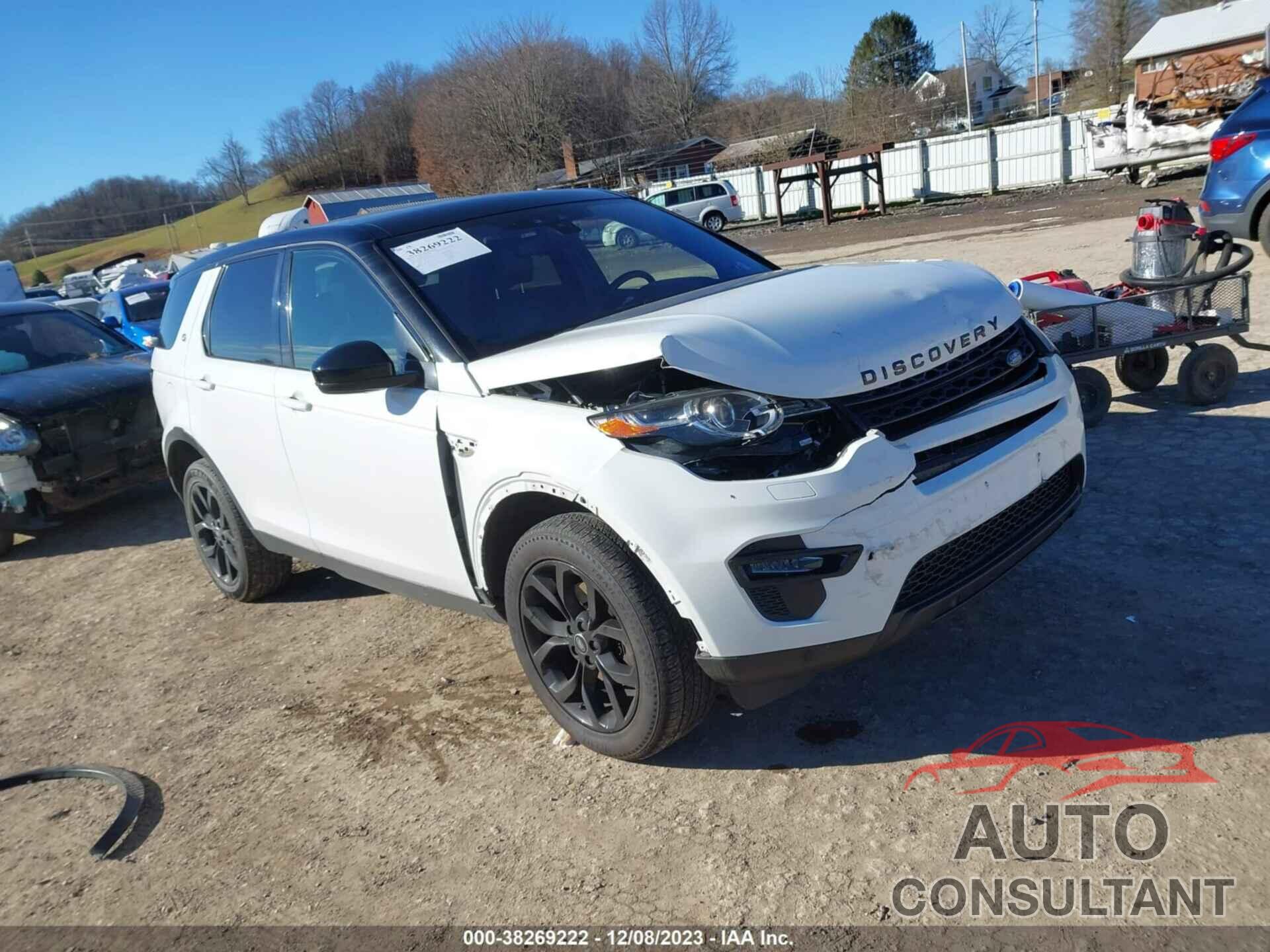 LAND ROVER DISCOVERY SPORT 2016 - SALCR2BG6GH545567