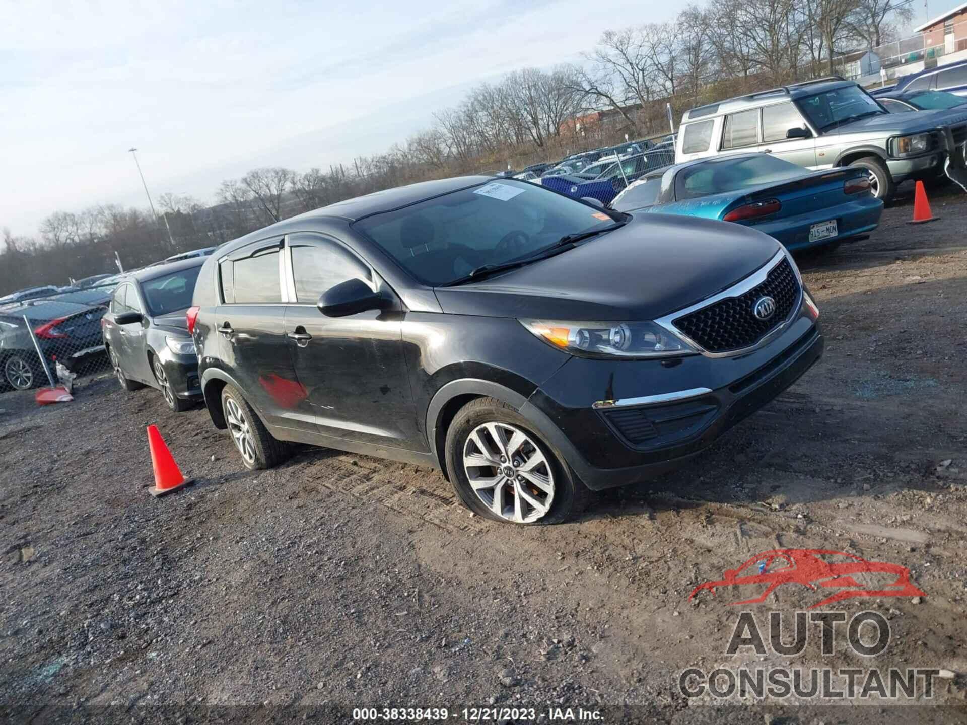 KIA SPORTAGE 2016 - KNDPB3AC8G7839088