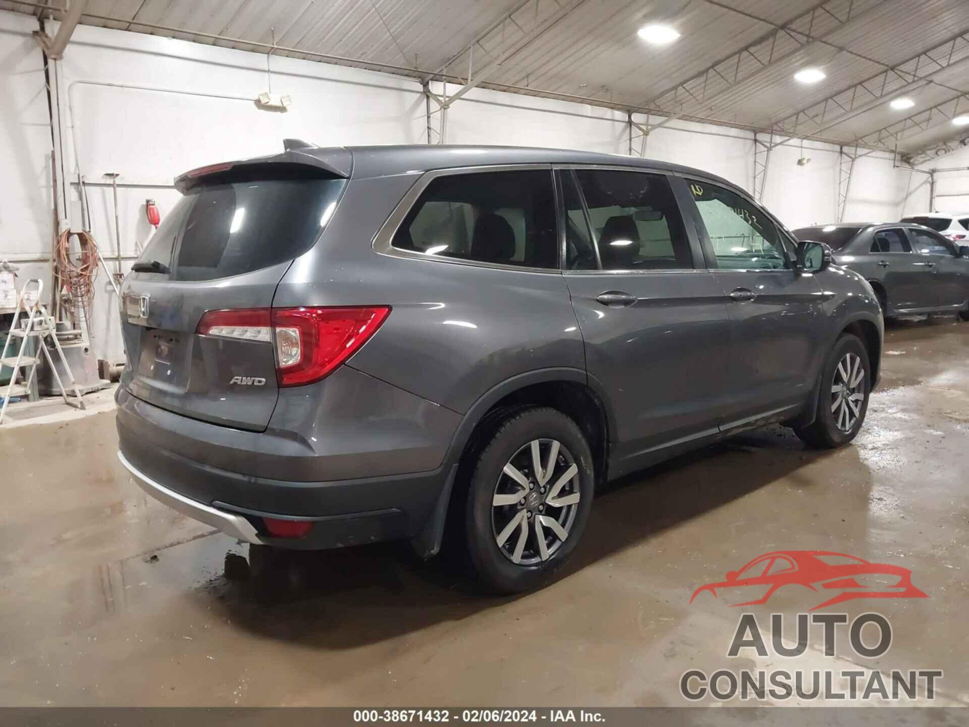 HONDA PILOT 2021 - 5FNYF6H51MB077312