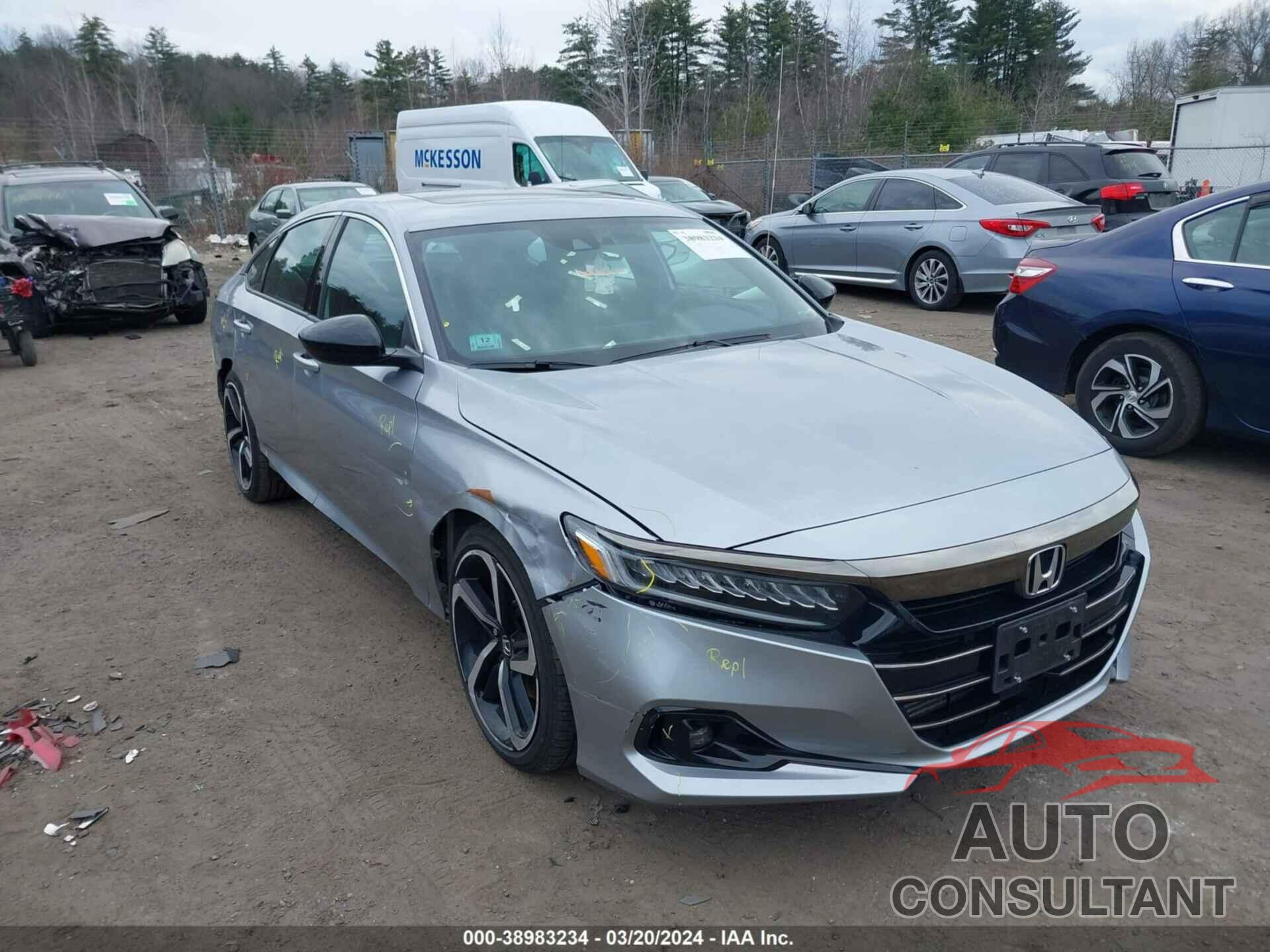 HONDA ACCORD 2022 - 1HGCV2F39NA017605