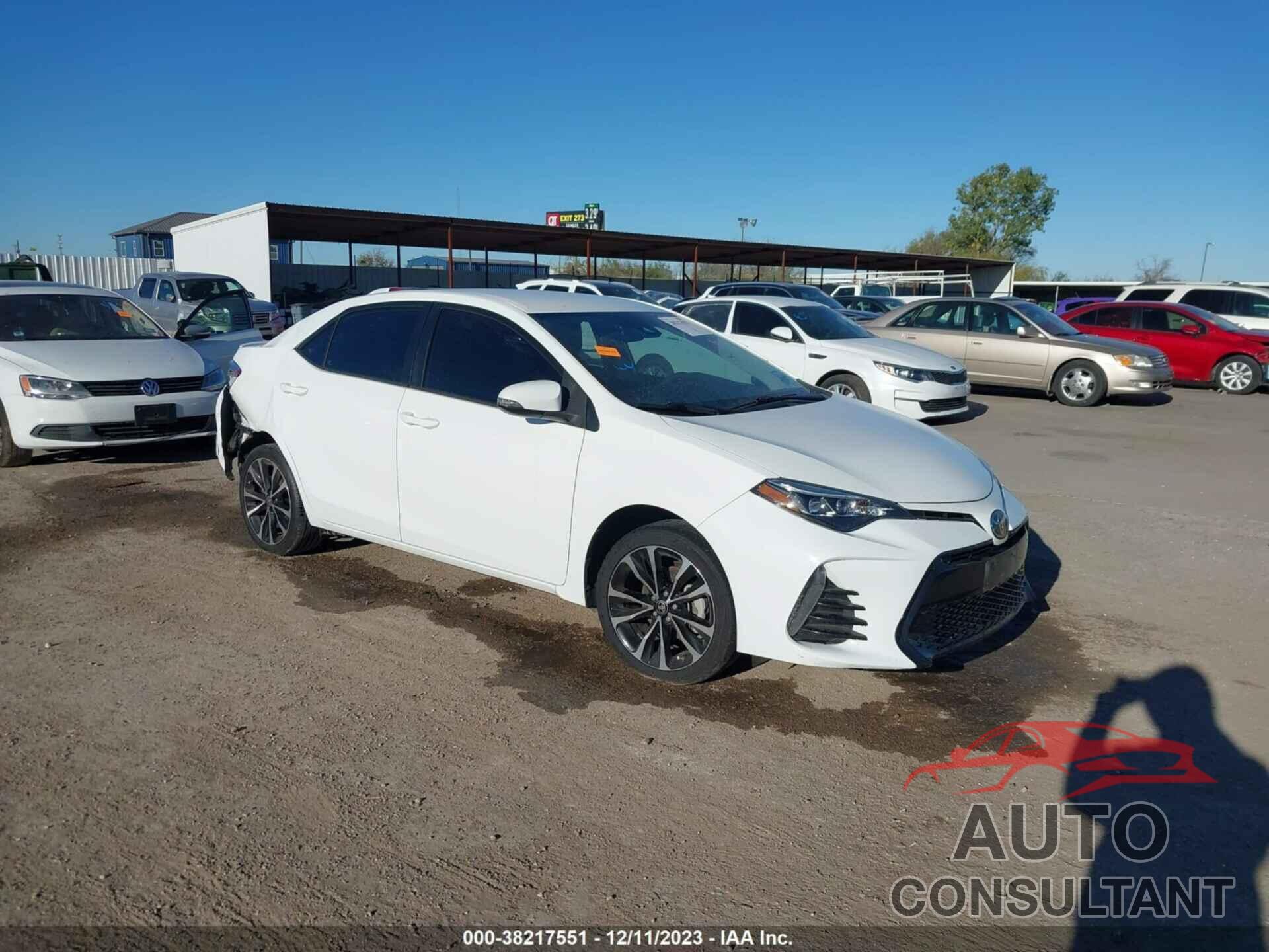 TOYOTA COROLLA 2019 - 5YFBURHE4KP906047