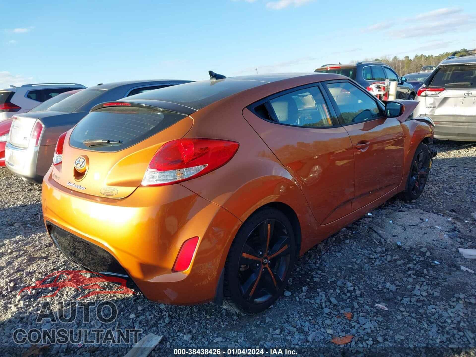 HYUNDAI VELOSTER 2016 - KMHTC6ADXGU285328