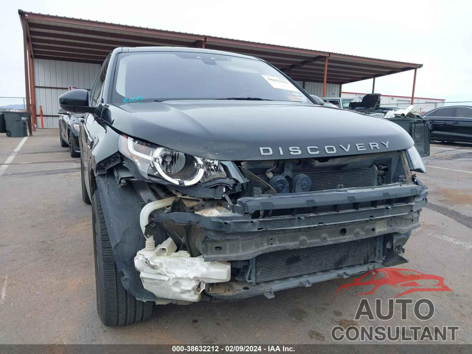 LAND ROVER DISCOVERY SPORT 2018 - SALCP2RX7JH746929