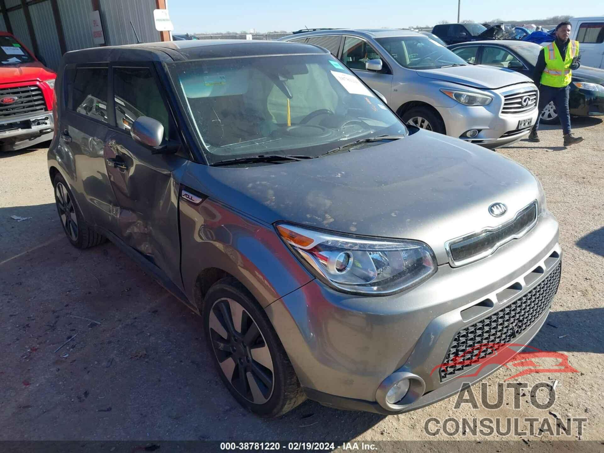 KIA SOUL 2016 - KNDJX3A57G7296597