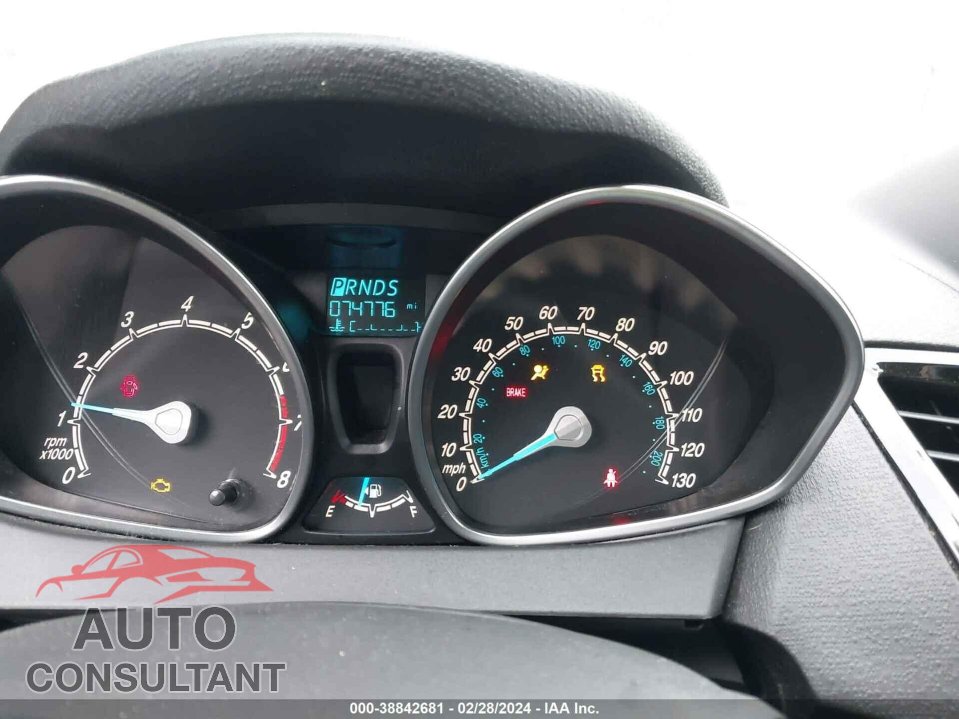FORD FIESTA 2017 - 3FADP4EJXHM167521