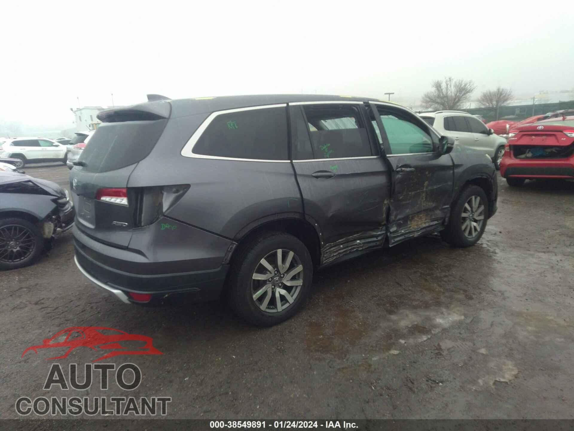 HONDA PILOT 2019 - 5FNYF6H56KB076590