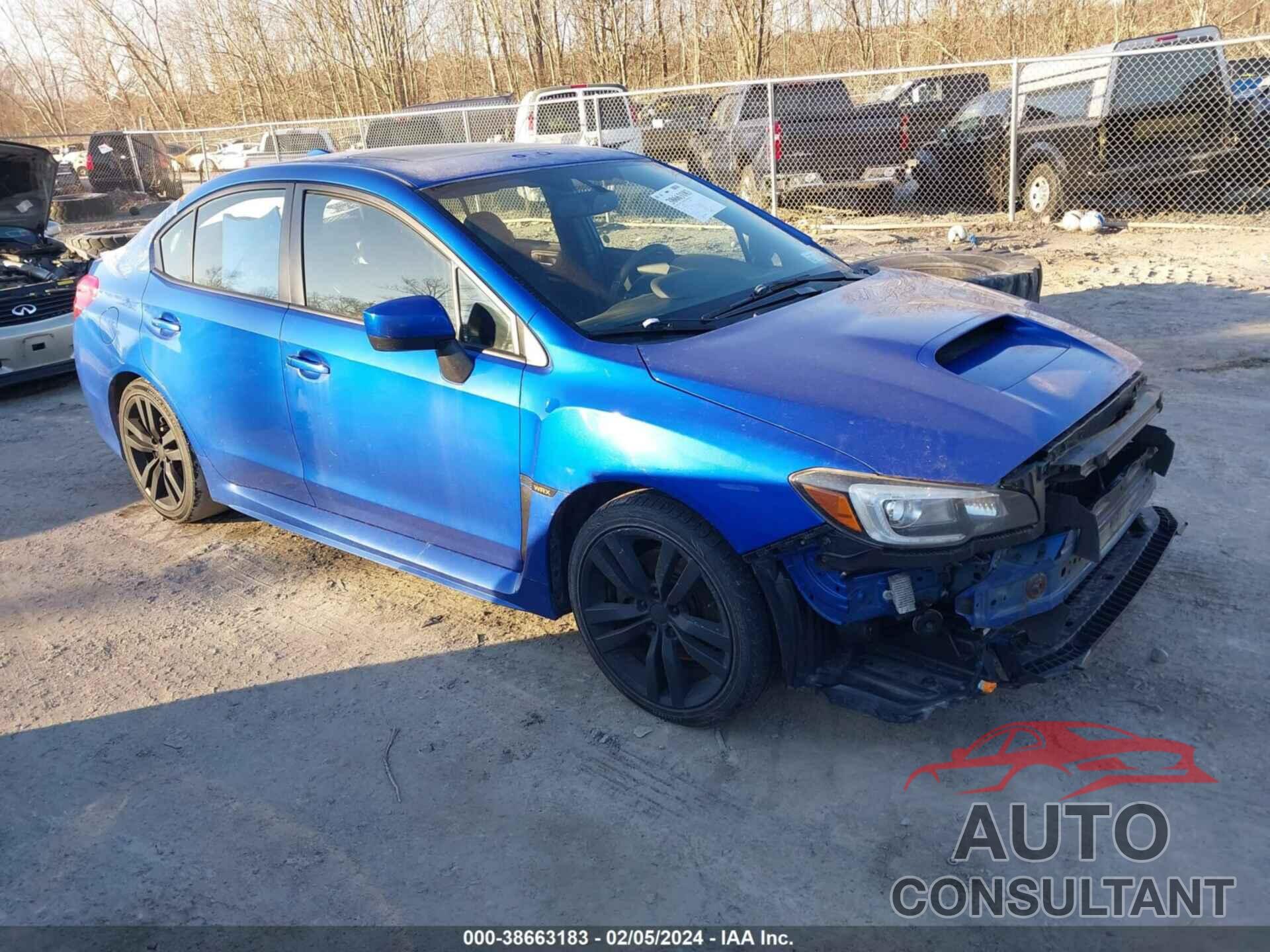 SUBARU WRX 2016 - JF1VA1J69G8802897