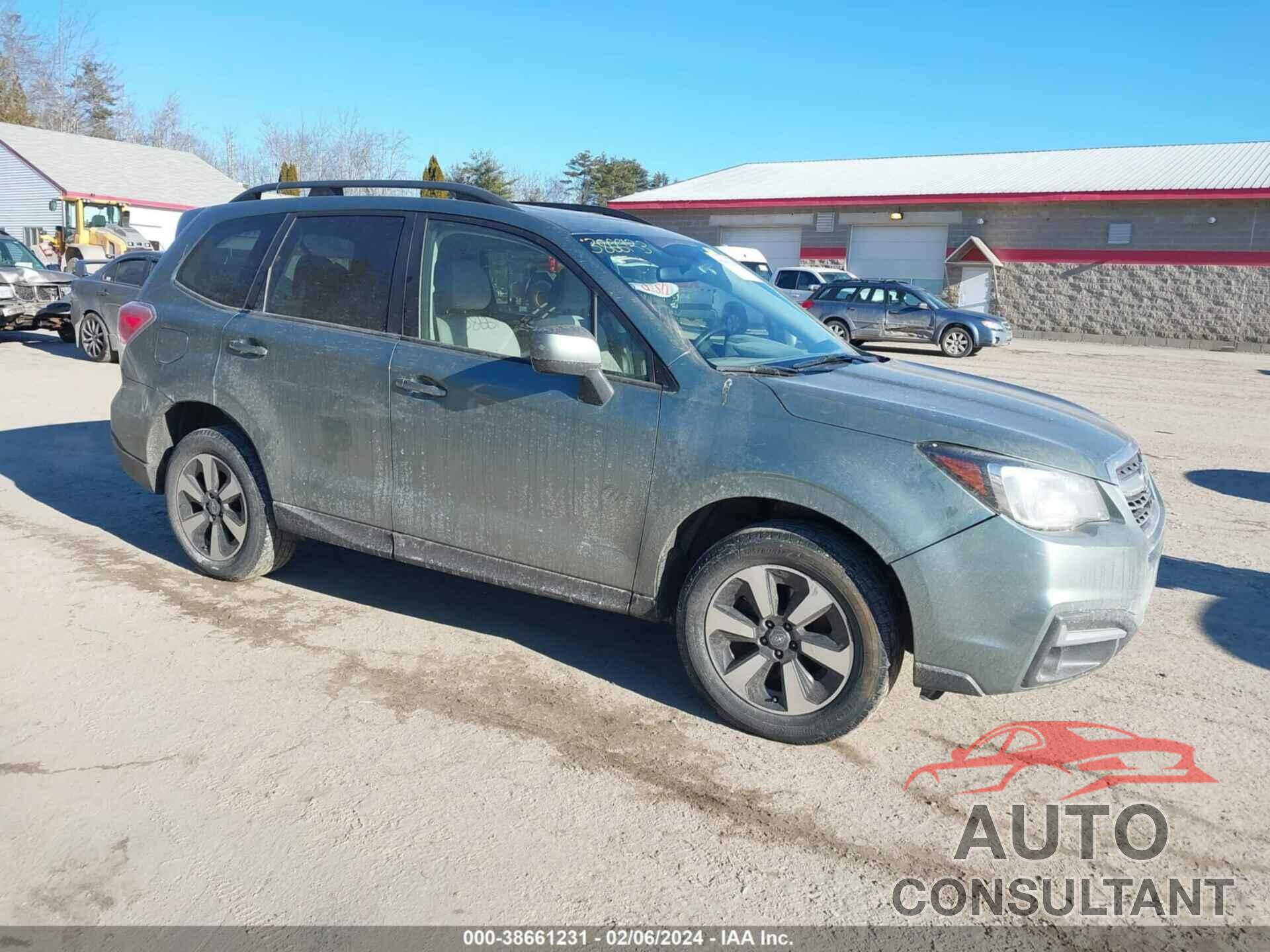 SUBARU FORESTER 2017 - JF2SJAEC6HH408550