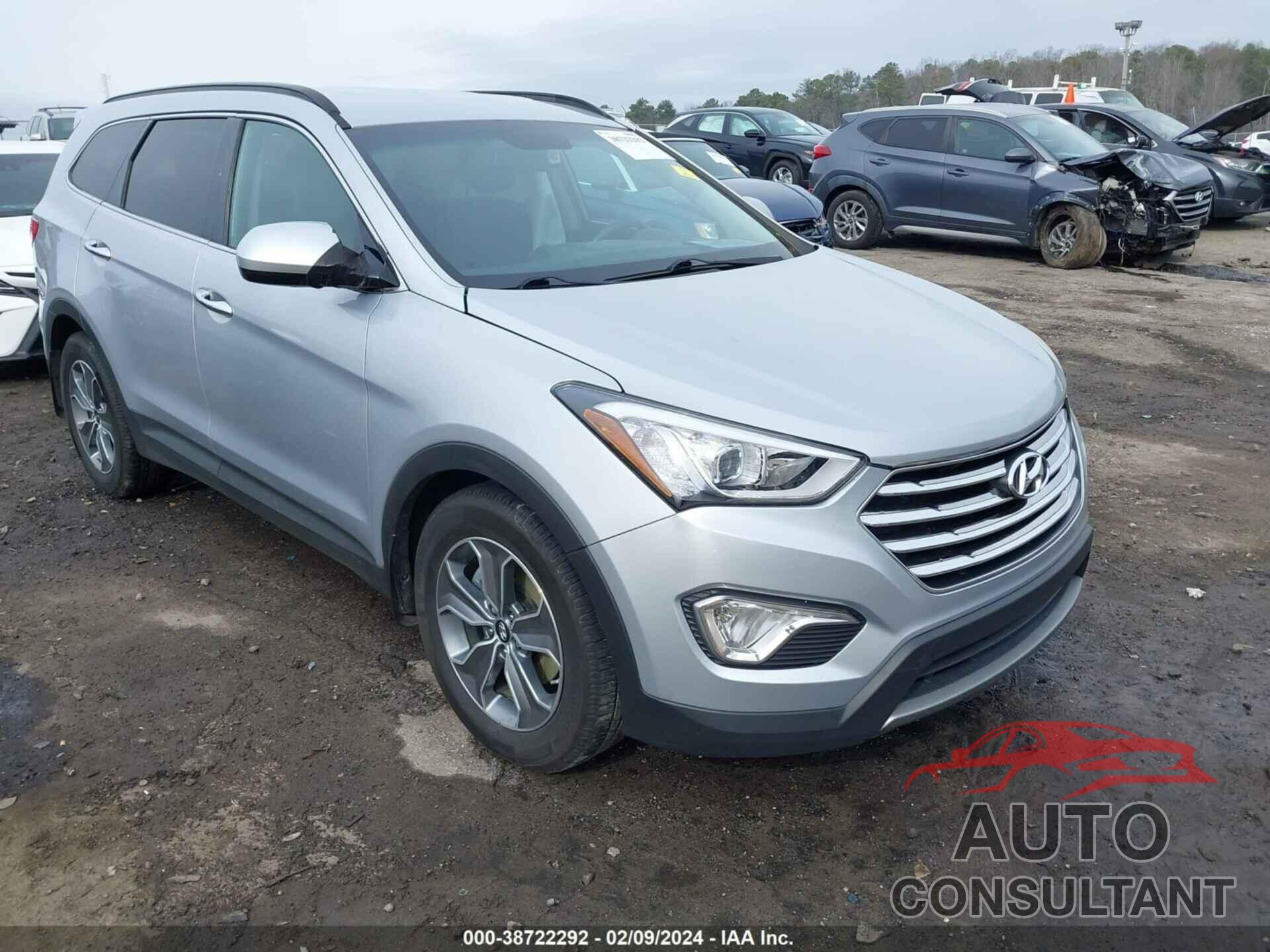 HYUNDAI SANTA FE 2016 - KM8SM4HF9GU140494