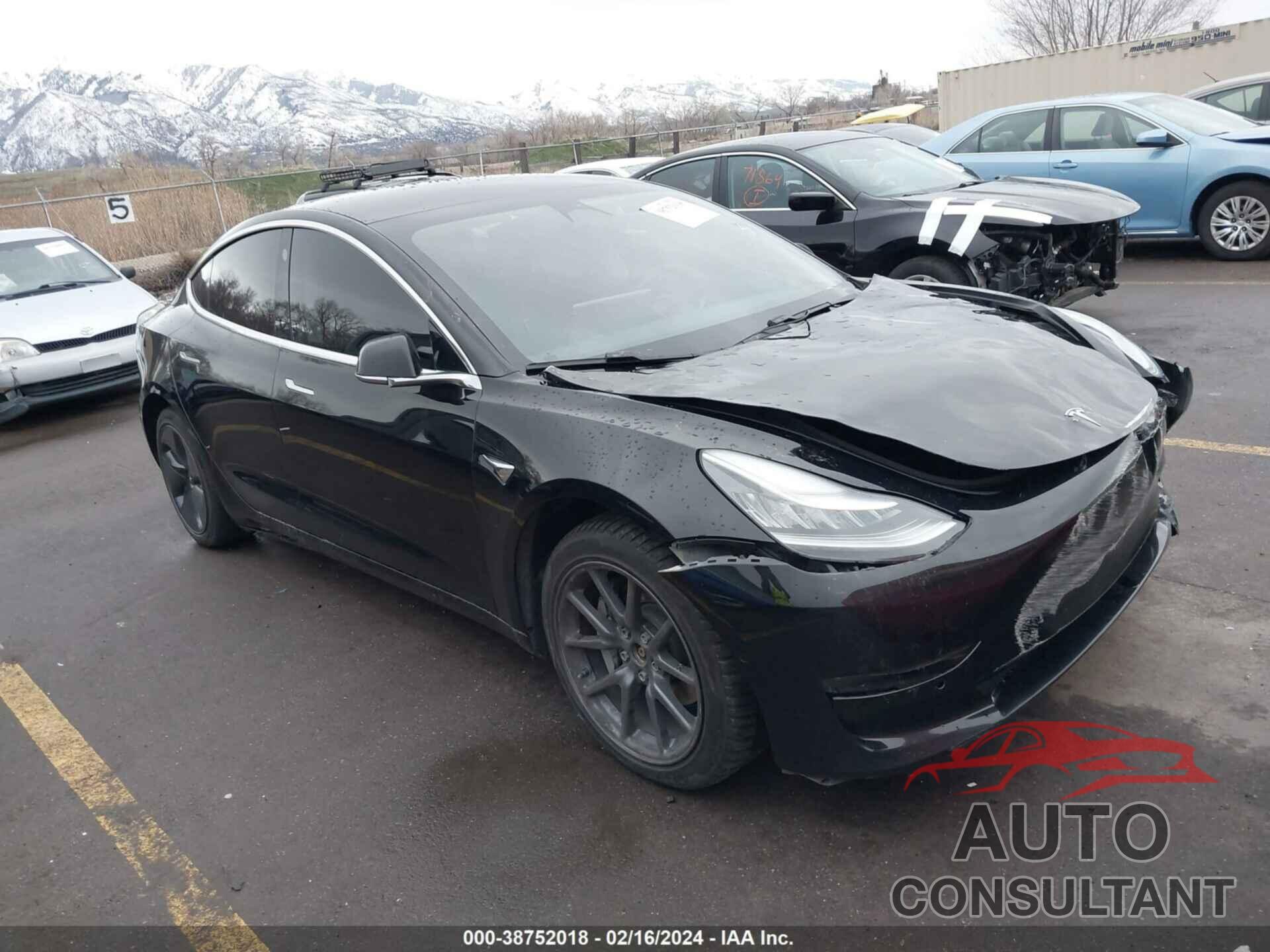 TESLA MODEL 3 2019 - 5YJ3E1EB6KF384739