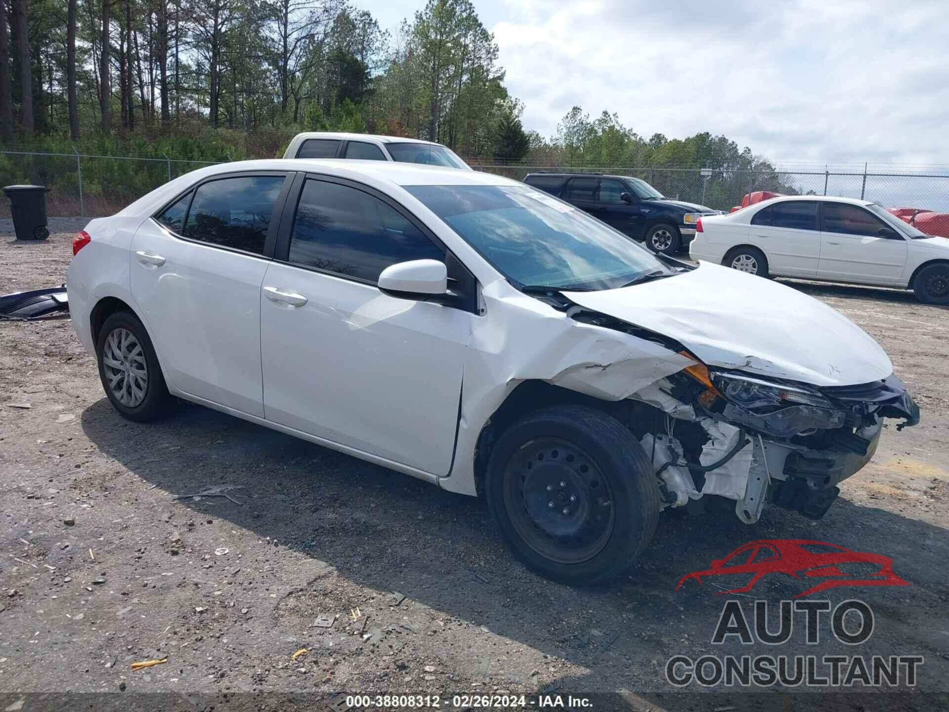 TOYOTA COROLLA 2019 - 5YFBURHE3KP926399